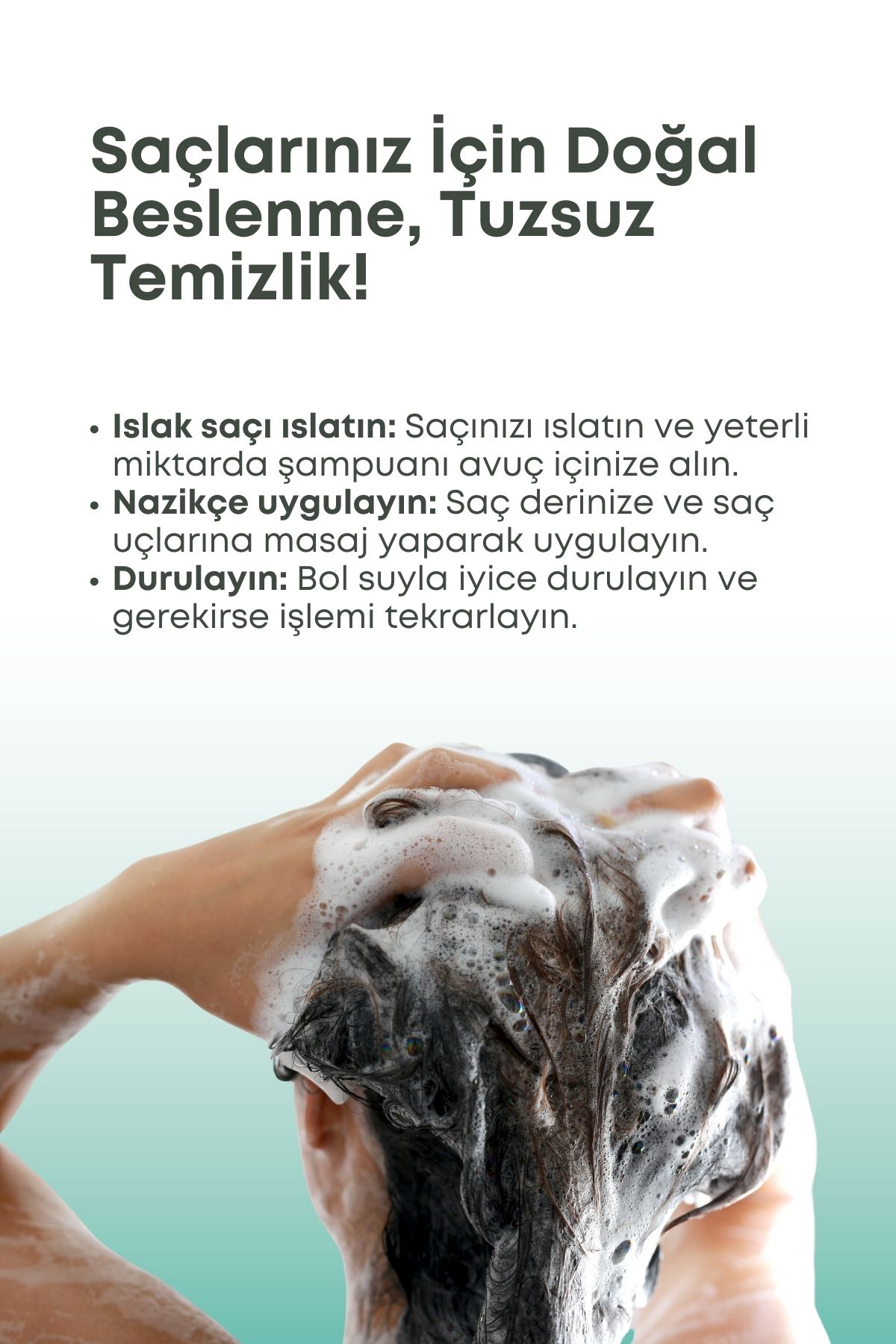 kolejen ve keratin saç dökülmesine karşı hızlı saçuzatan dolgunlaştırıcı onarıcı besleyici şampuan