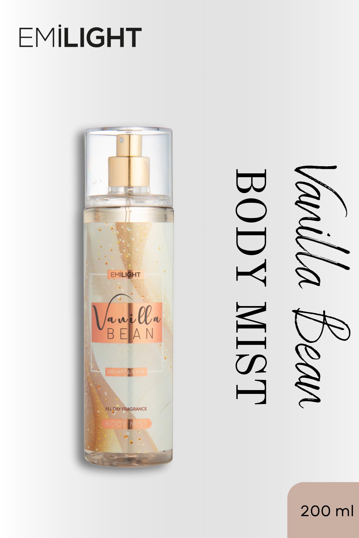 EMİLIGHTBody Mist, VanilyalıVücut Parfümü, Va...