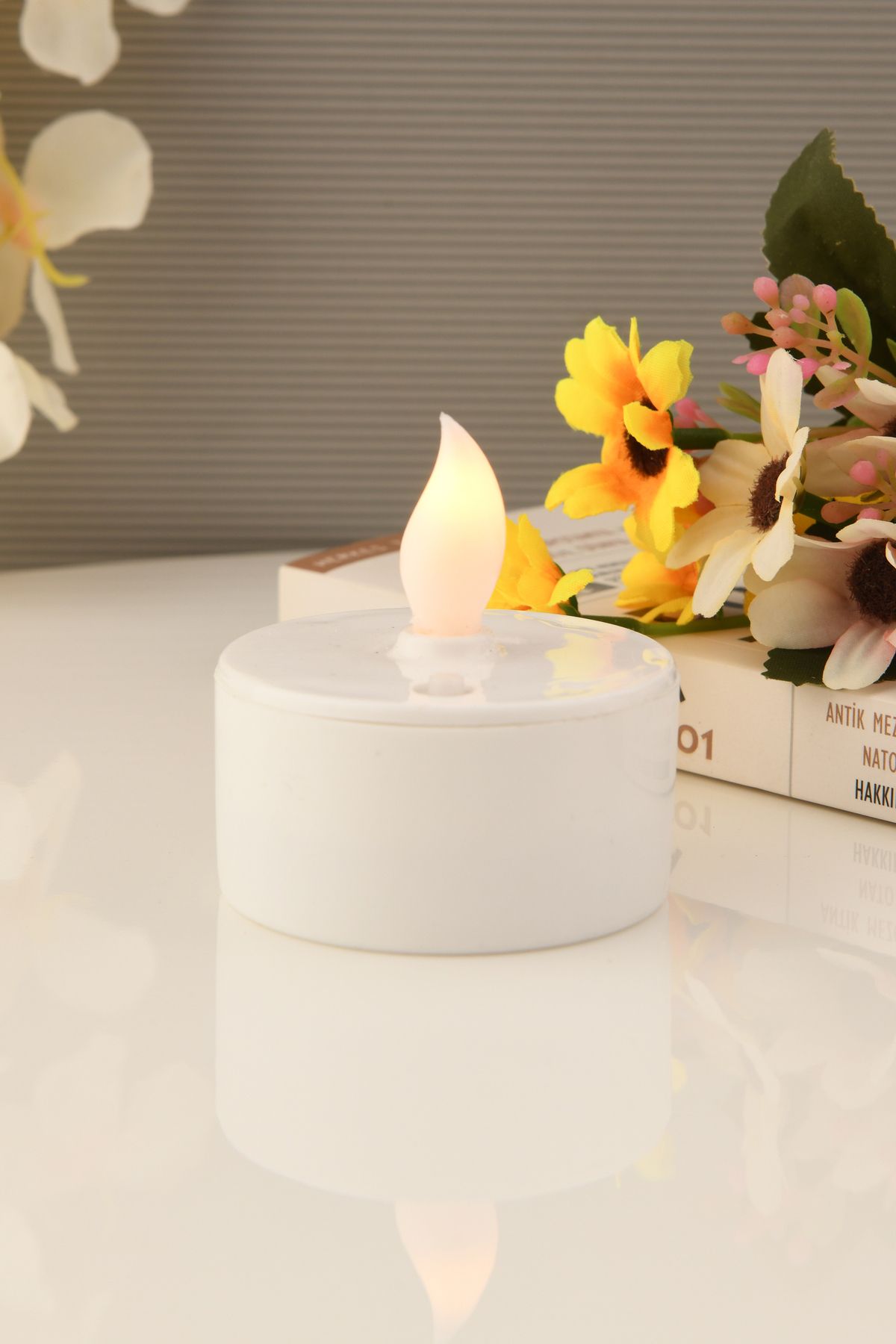 TR Turan Collection Pilli LedTealight Mum 3cm...