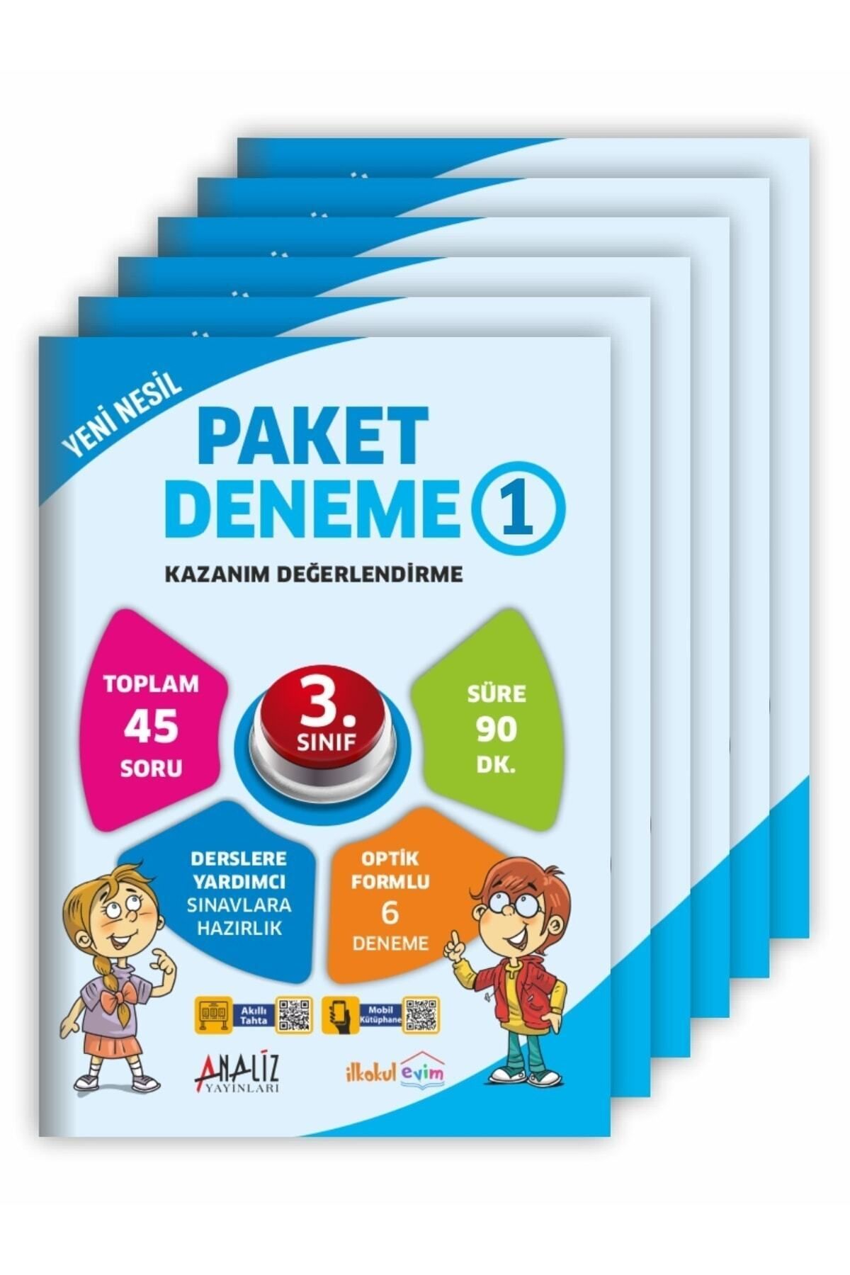 Analiz Yayınları3.sınıf YeniNesil Paket Denem...