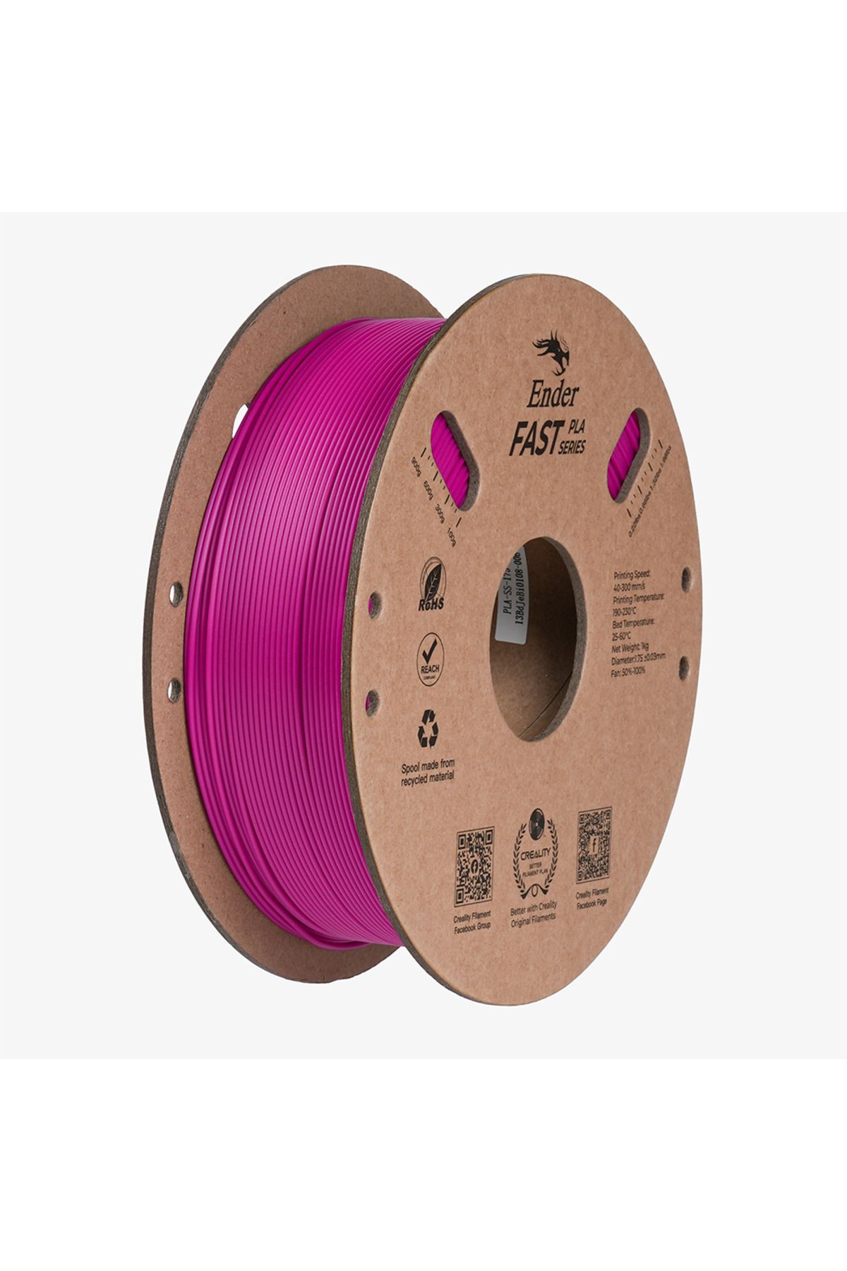 Creality Ender Fast PlaFilament Mor 1.75mm 1k...