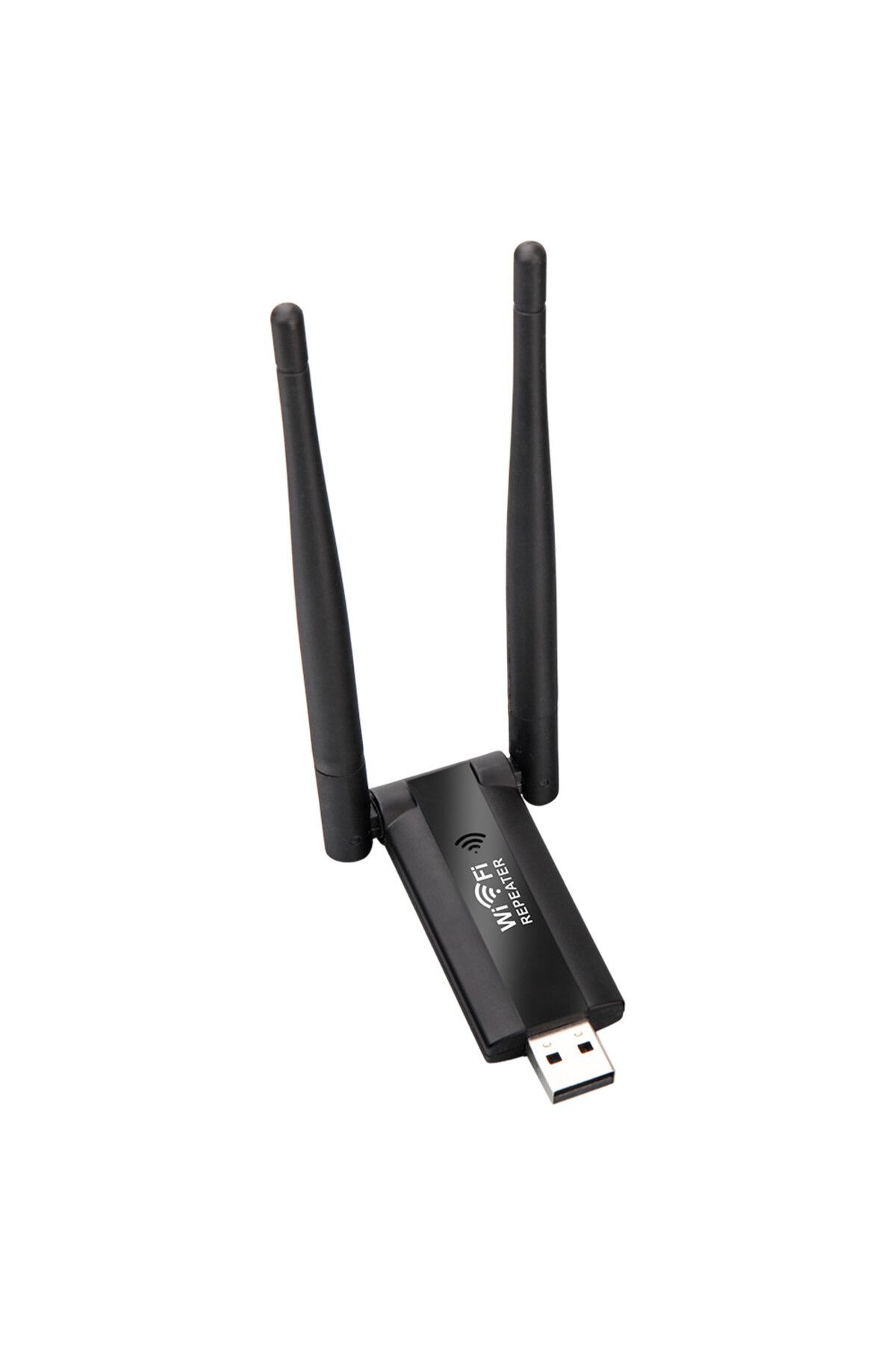 Kablosuz Wifi Alıcı 300  Uyumlu  Antenli Wireless Kablosuz Ağ Pc Wifi Alıcı Usb 300mbp Siyah