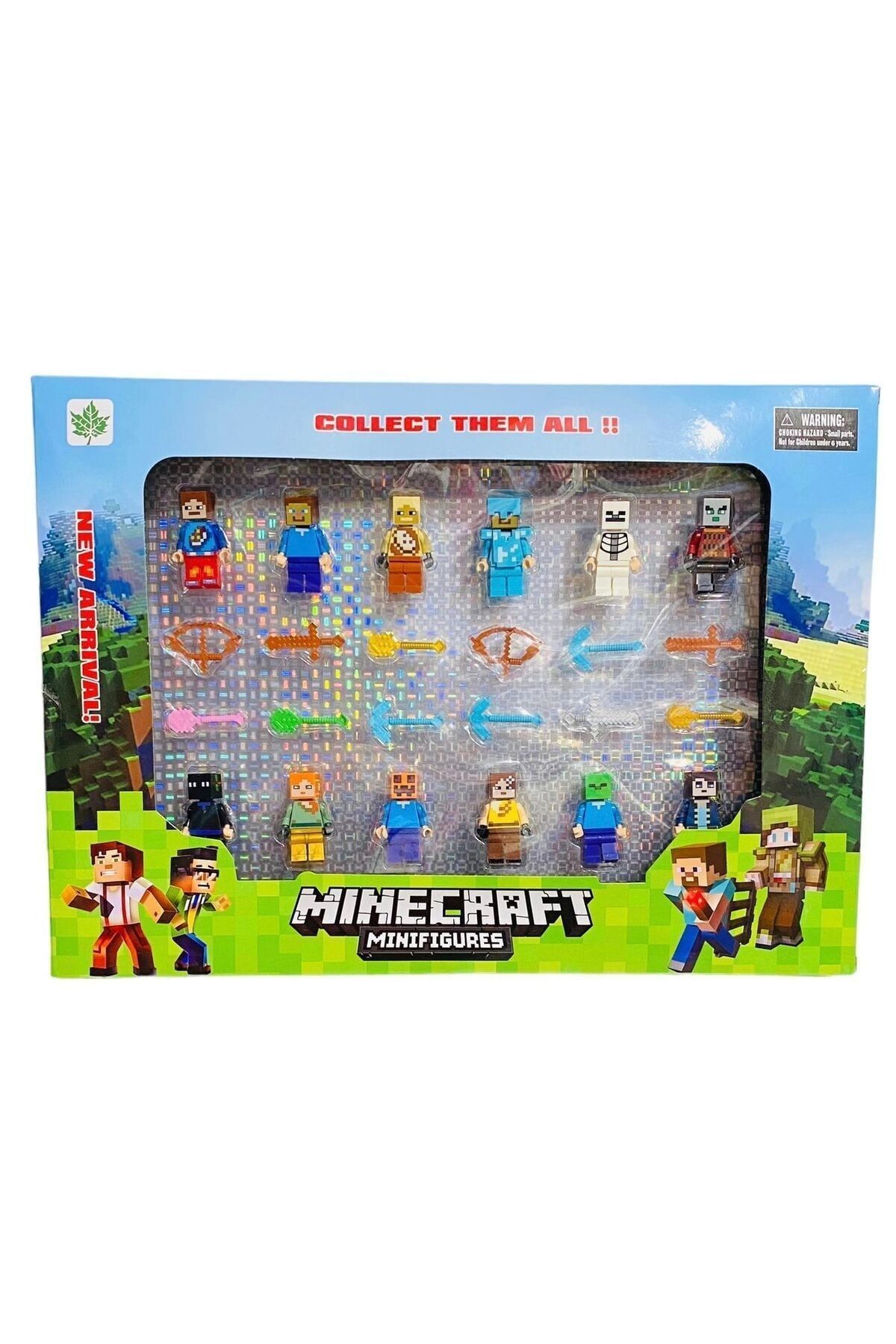 Fen Toys Minecraft Mini LegoOyuncak 24 Parça...