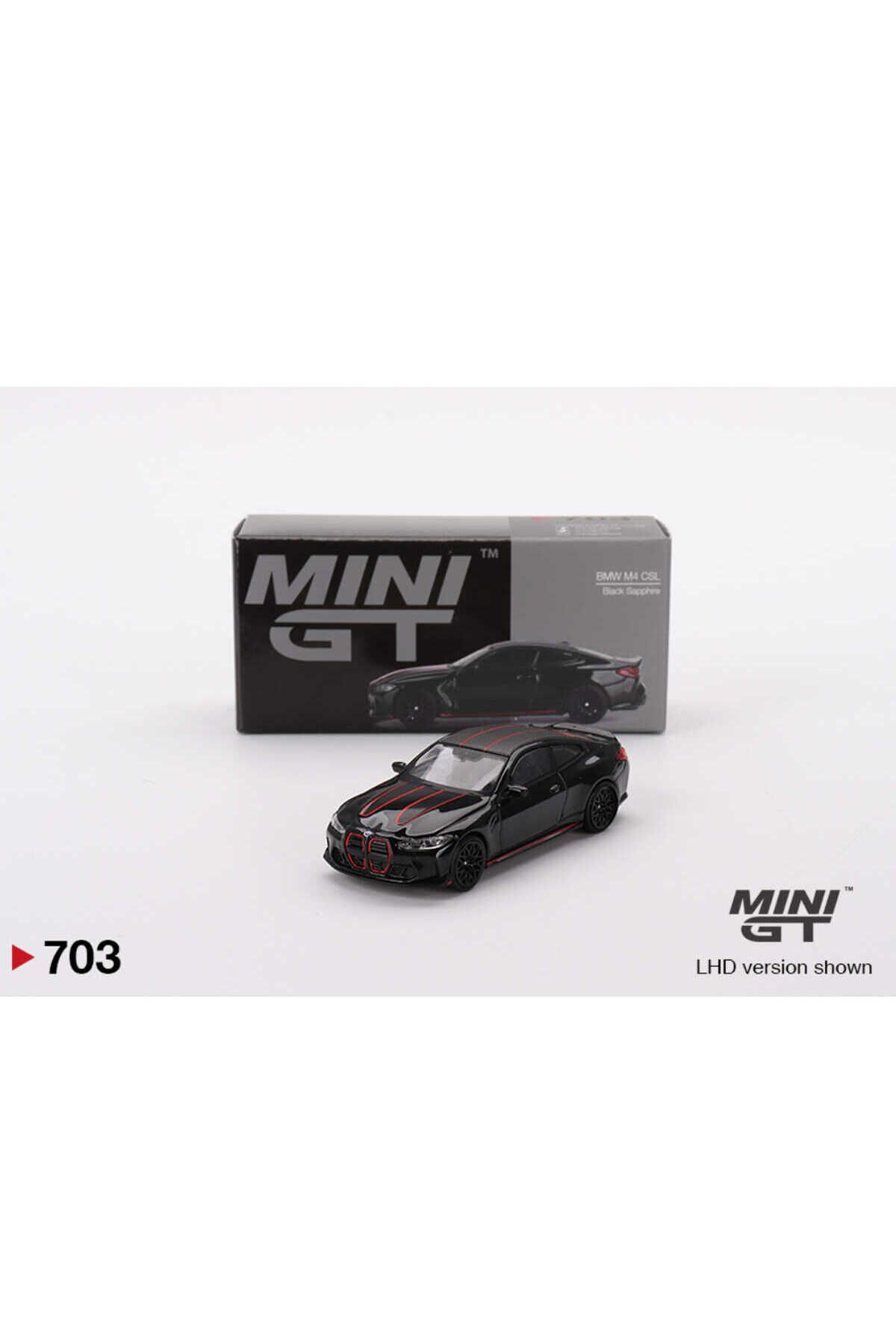 mini gt 1/64 BMW M4 CSL BlackSapphire