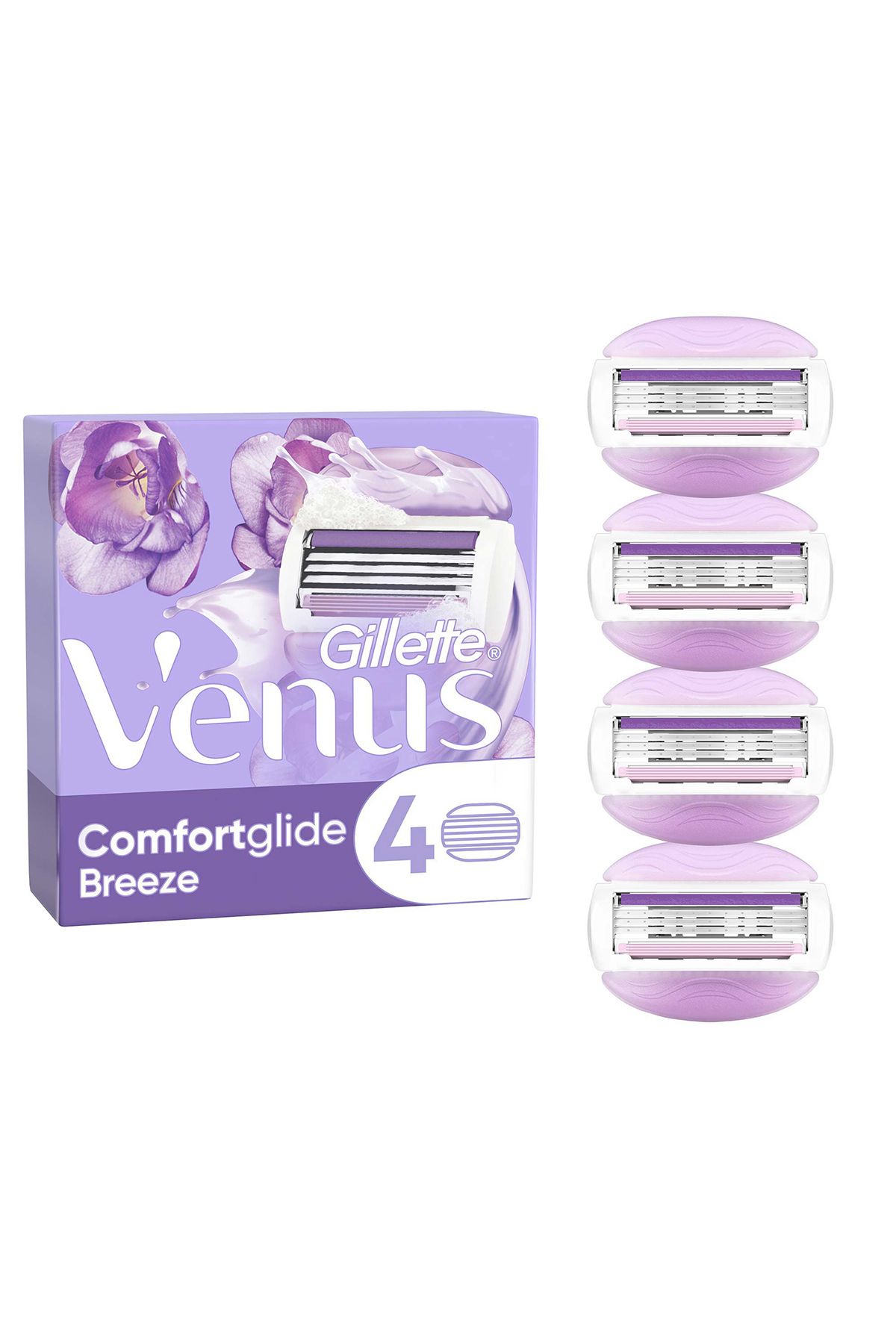 Gillette VenusComfort GlideBreeze 4 Adet Yede...