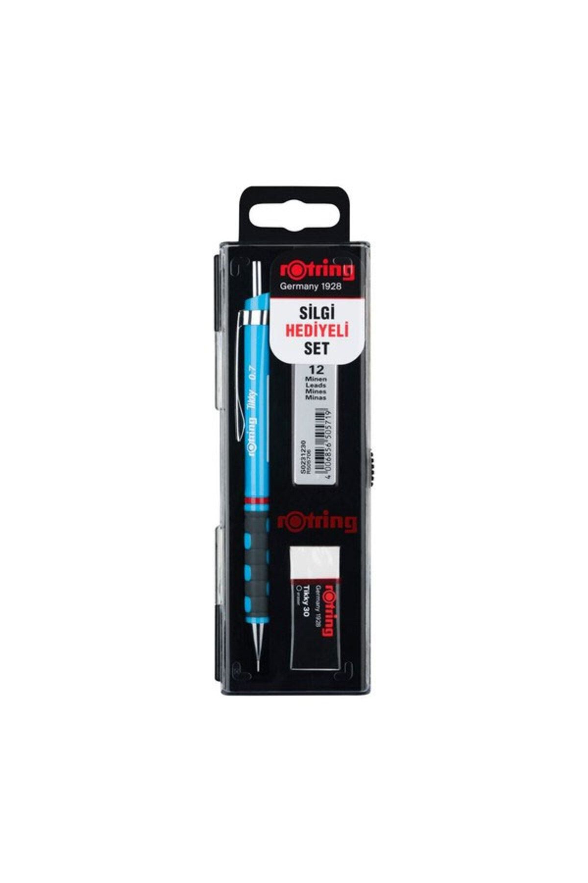 Rotring Tikky Versatil OkulSeti Açık Mavi 0.7...