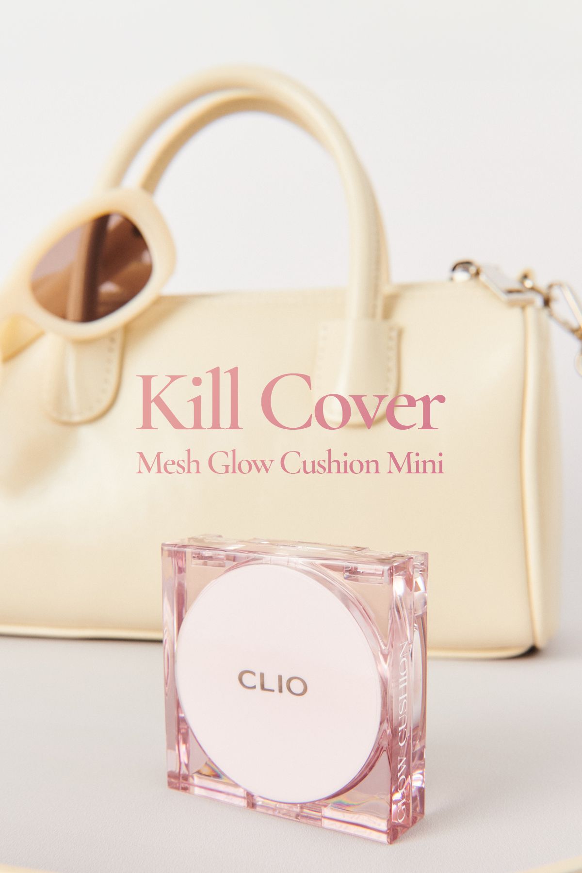 Yoğun Nem ve Işıltı Veren Cushion CLIO Kill Cover Mesh Glow Cushion Mini (3 Linen) SPF50+ PA++++