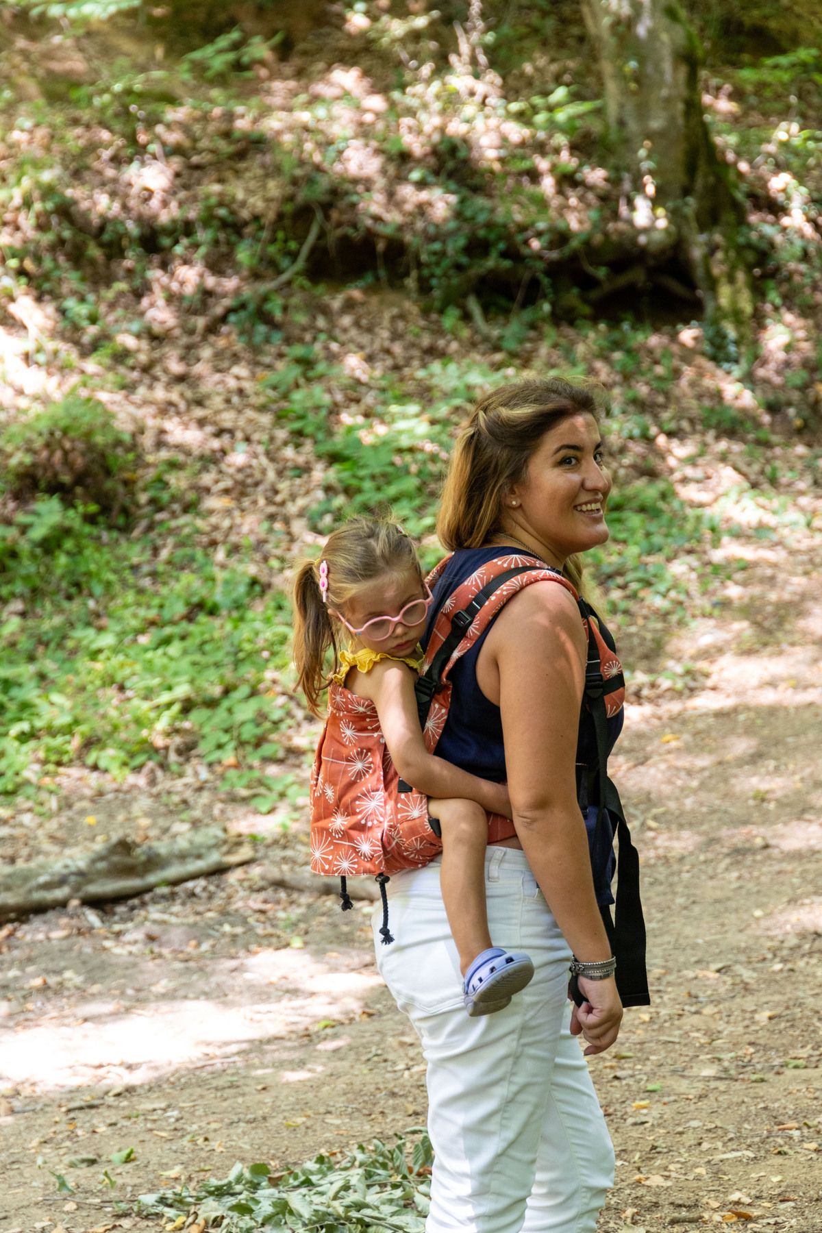 Huggy Plus Toddler Size Carrier - Dandelion Terra