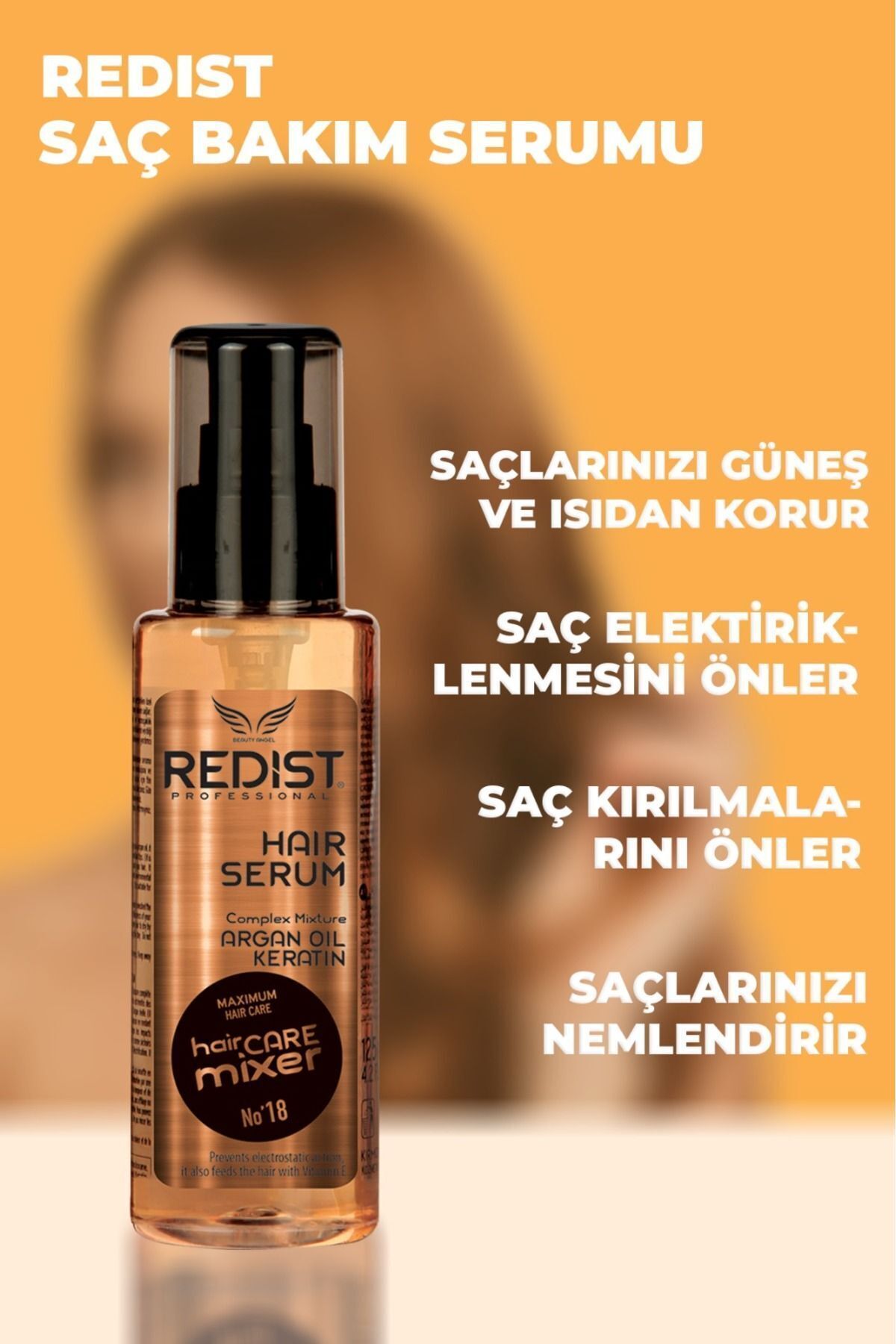 Argan Keratin Saç Serumu 125 ml