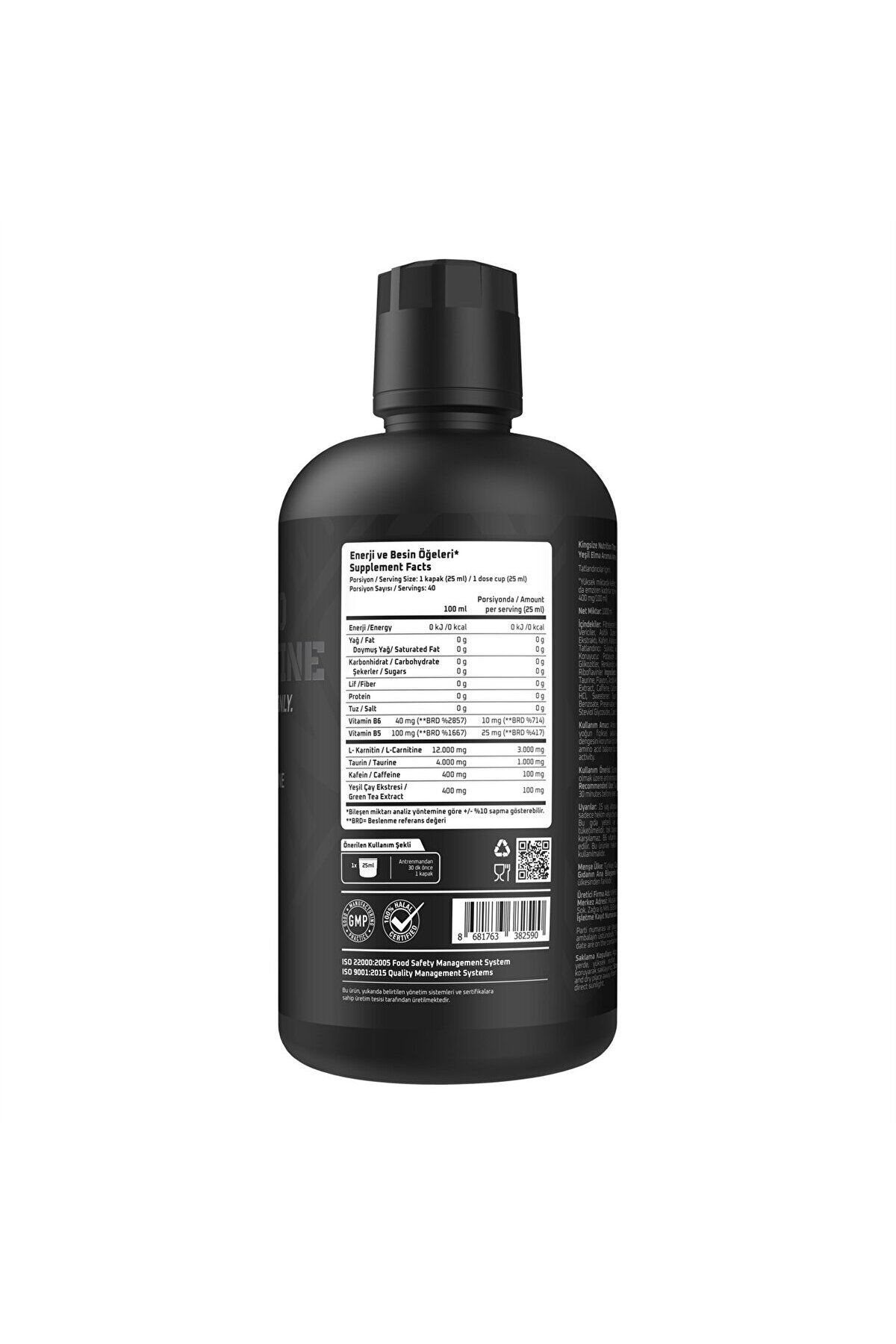 Thermo Carnitine 1000 ml - Yeşil Elma