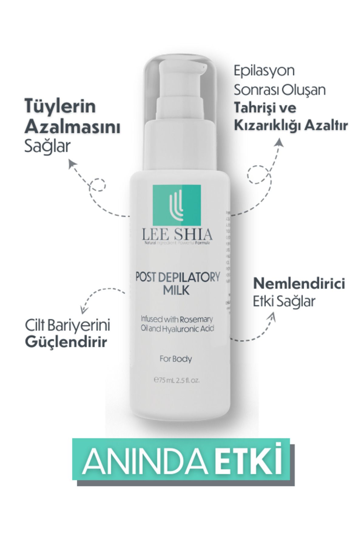 2'li Tüy İnceltici Süt 2x75 ml