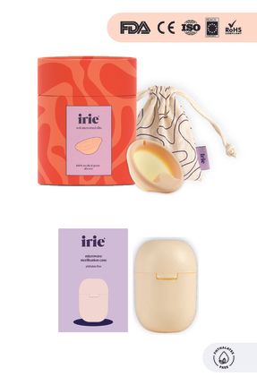 Adet Diski - Menstrual Disc - [[Nude]] + Mikrodalga Sterilizasyon Kabı(Kese Hediyeli) Image 0