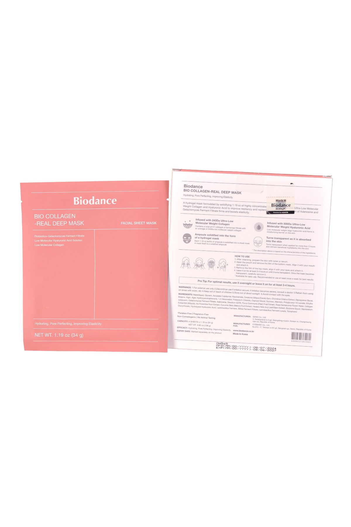 Biodance Bio Collagen RealDeep Mask