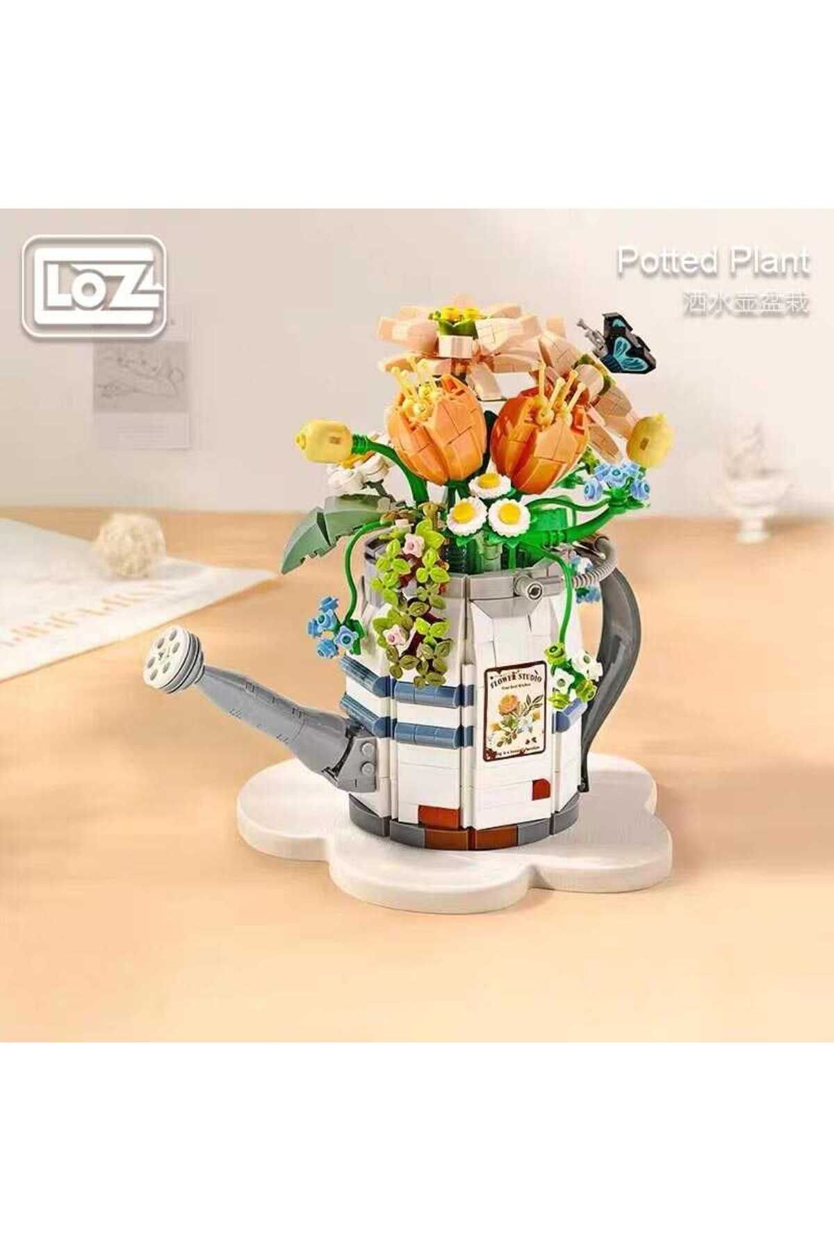 Vagonlife Loz Mini Blocks -Watering Pot Flowe...