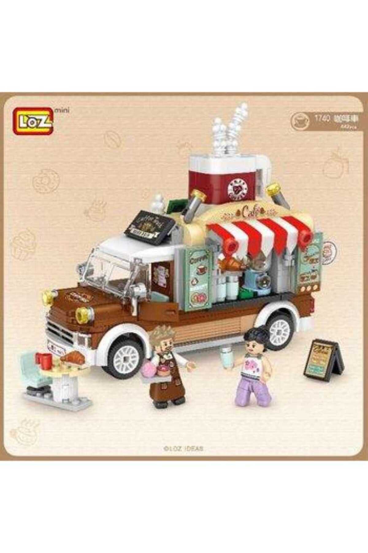 Vagonlife Loz Mini Blocks -Coffee Car Buildin...