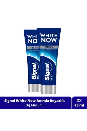 White Now Diş Macunu Anında Beyazlık 75 ml X2 Image 0