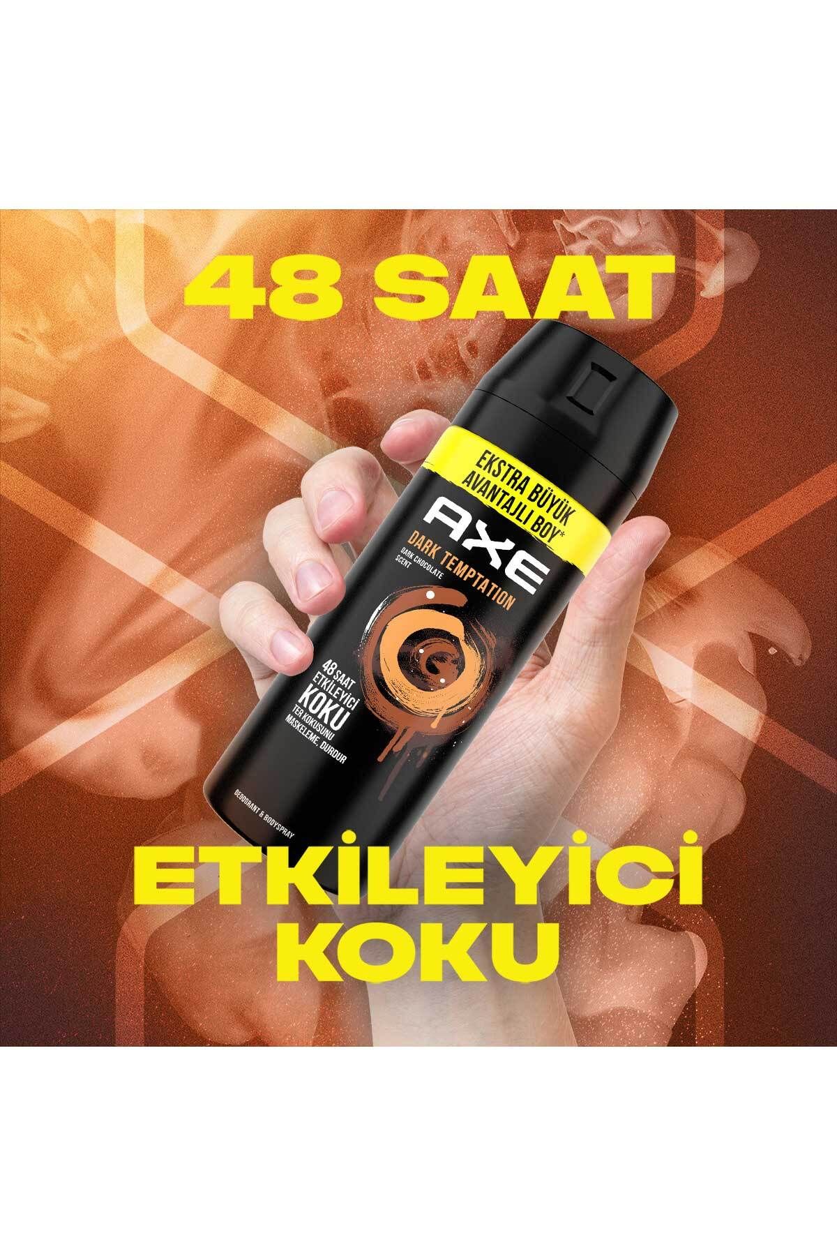 Erkek Sprey Deodorant Dark Temptation 200 ml X3