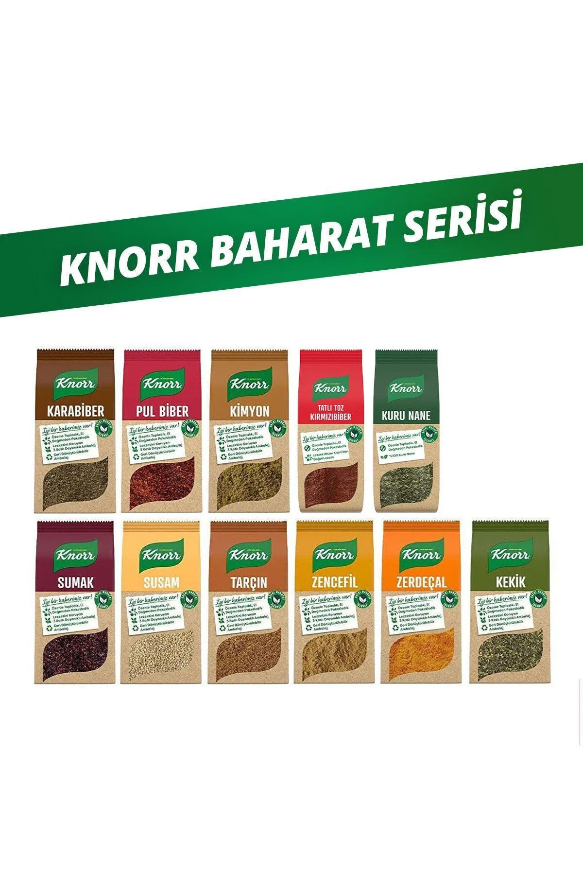 Knorr11 Çeşit Baharat Seti