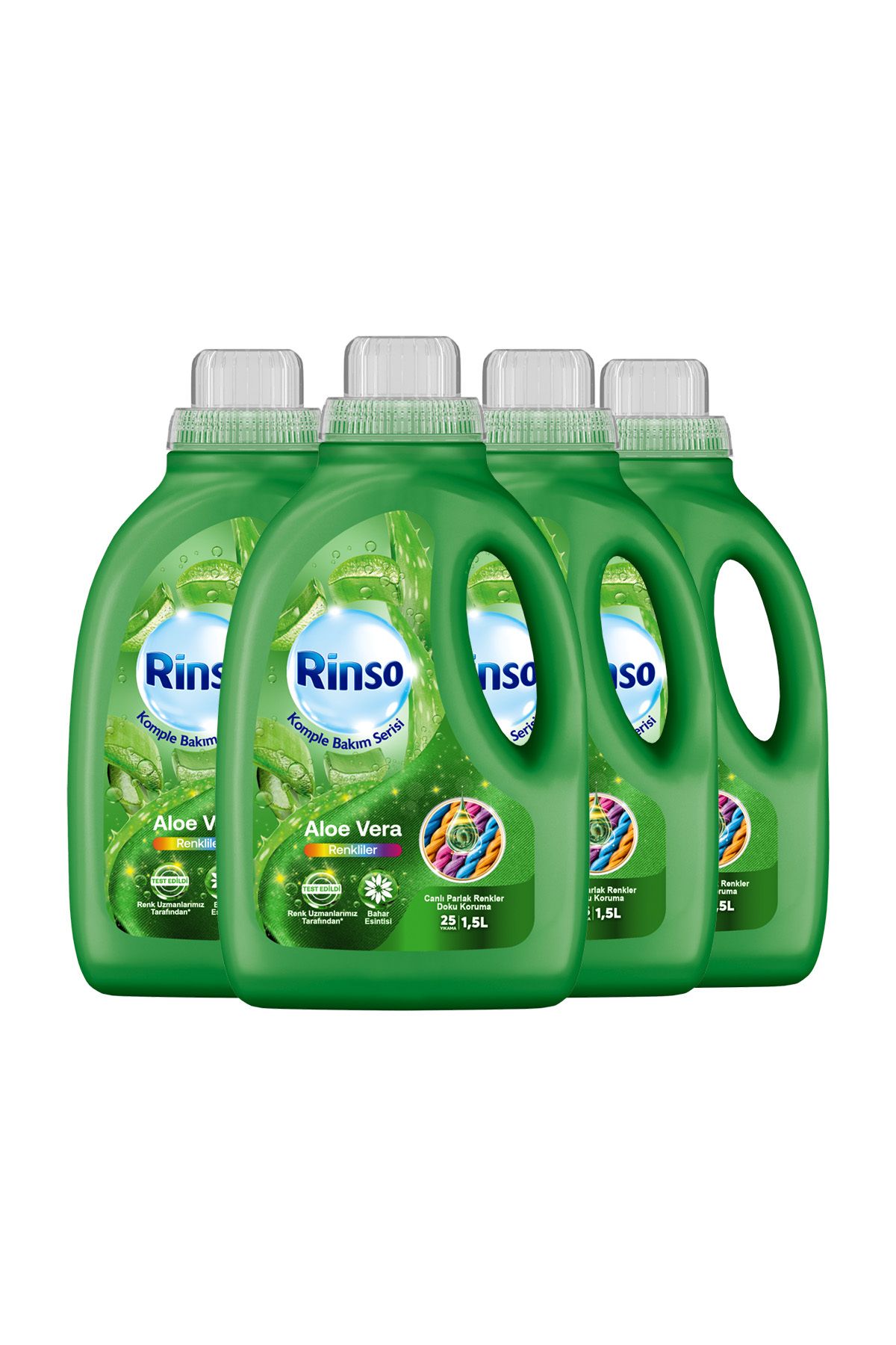 Sıvı Çamaşır Deterjanı Komple Bakım Serisi Aloe Vera Renkliler Için 1.5 L X4