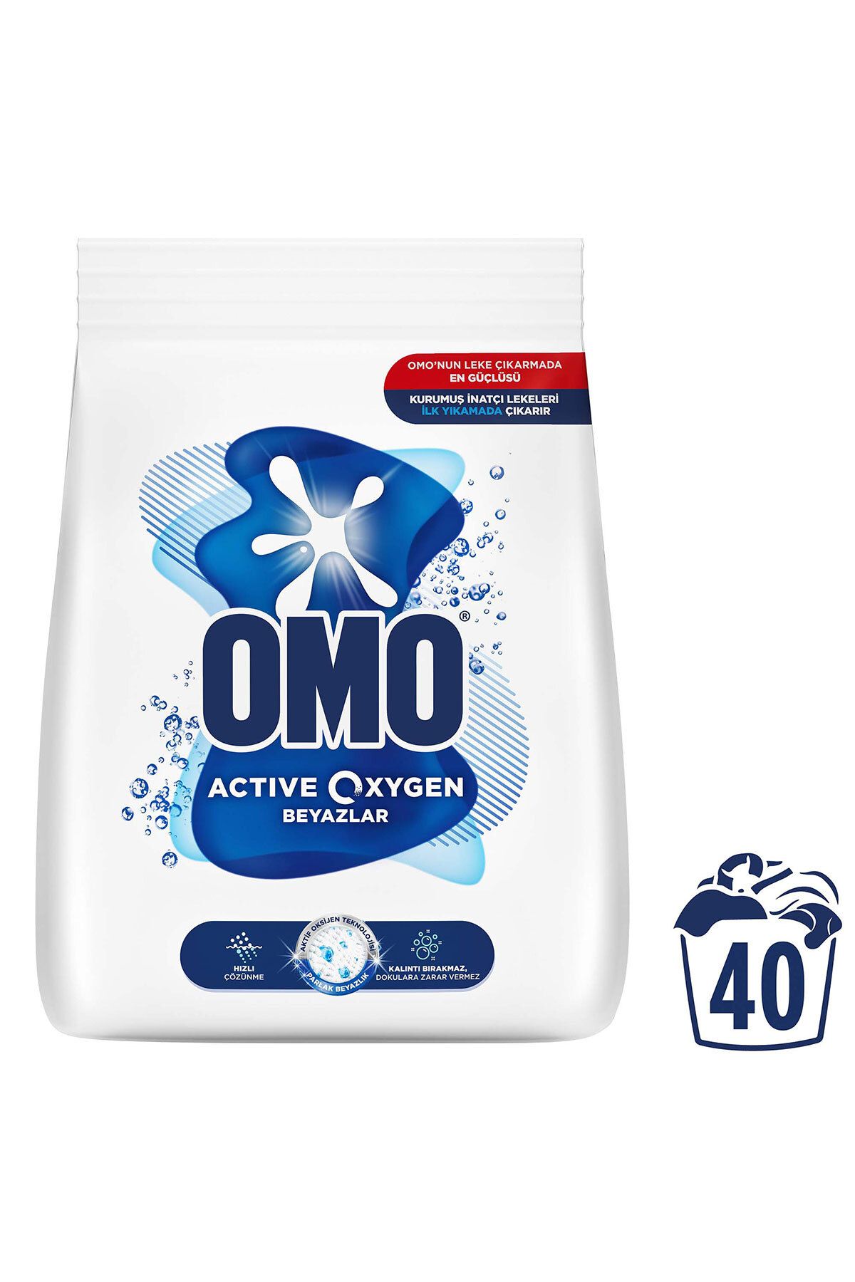 OmoActive Oxygen BeyazlarToz Deterjanı 6 Kg X...