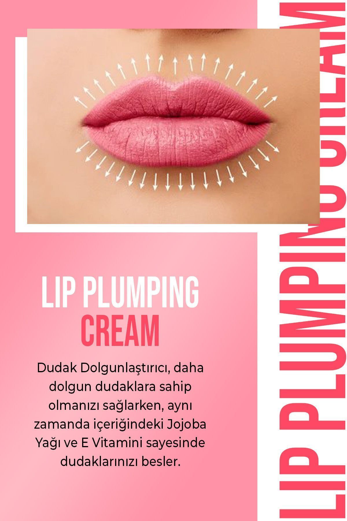 Lip Plumping Cream Night Pink Dudak Dolgunlaştırıcı Krem 5 ML