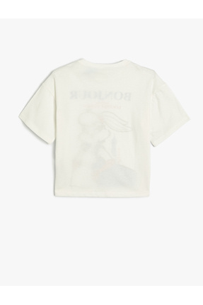 Lola Bunny Tişört Lisanslı Kısa Kollu Bisiklet Yaka Pamuklu Image 3