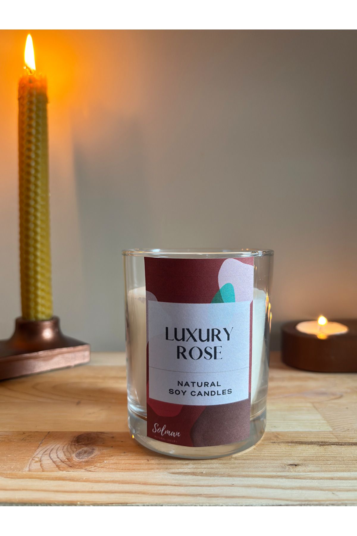 SillageCandle Luxury RoseSoya Mumu Vegan Orga...