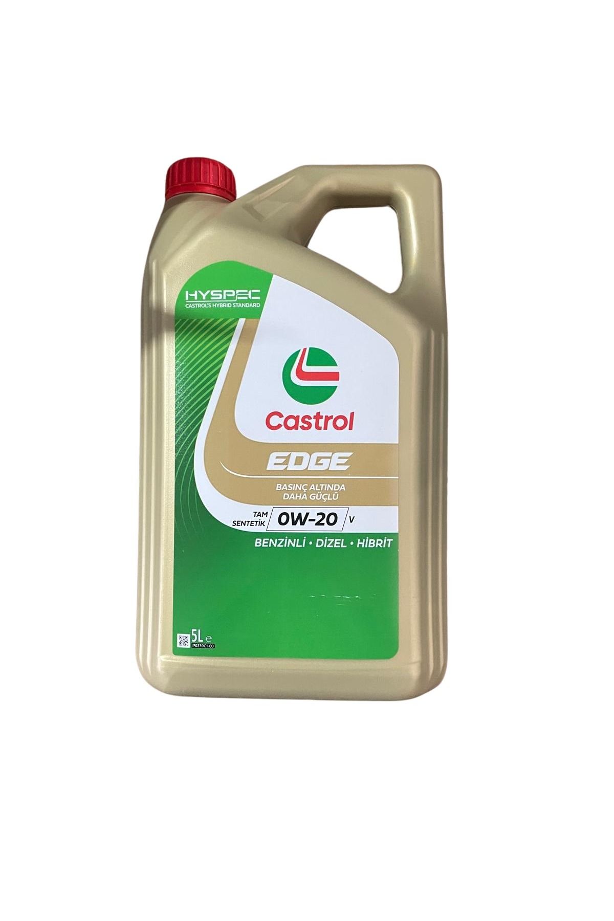 Castrol Edge 0W-20 V 5 LİTRE2024 Ü.T