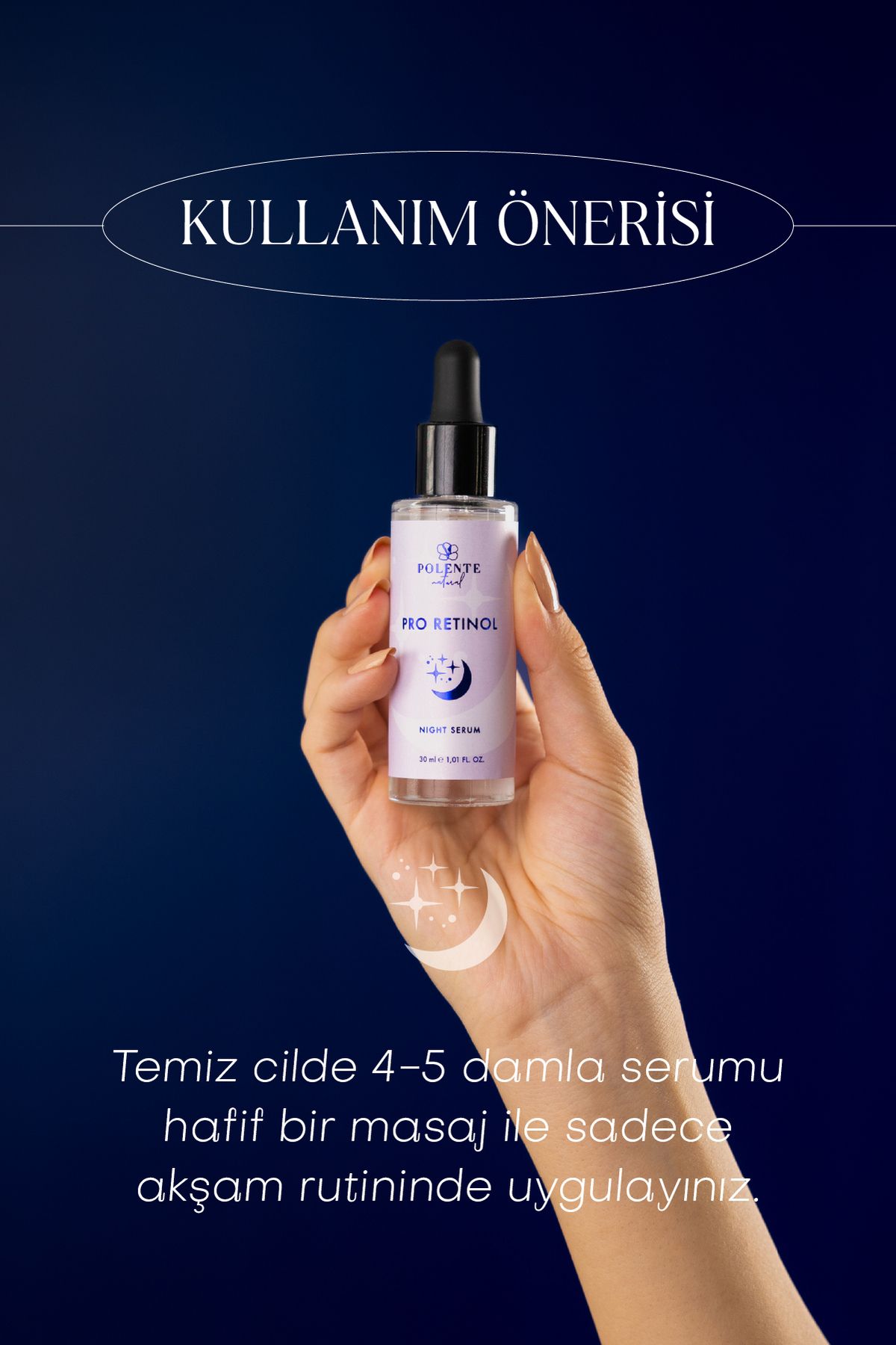 Pro Retinol Nıght Serum Retinol Içeren Yaşlanma Karşıtı Gece Bakım Serumu (30 ML)