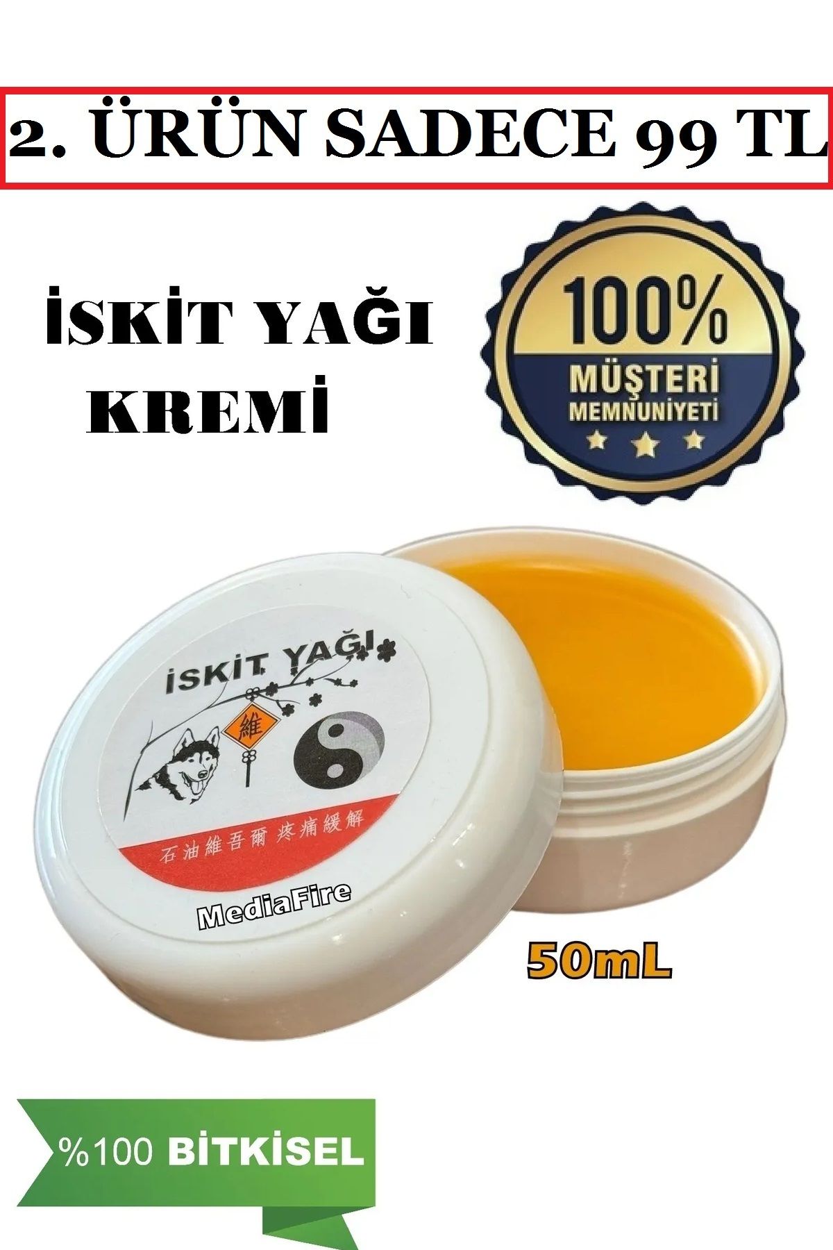 MediaFireIskit Yağı Kremi50ml Kulunç Eklem Bo...