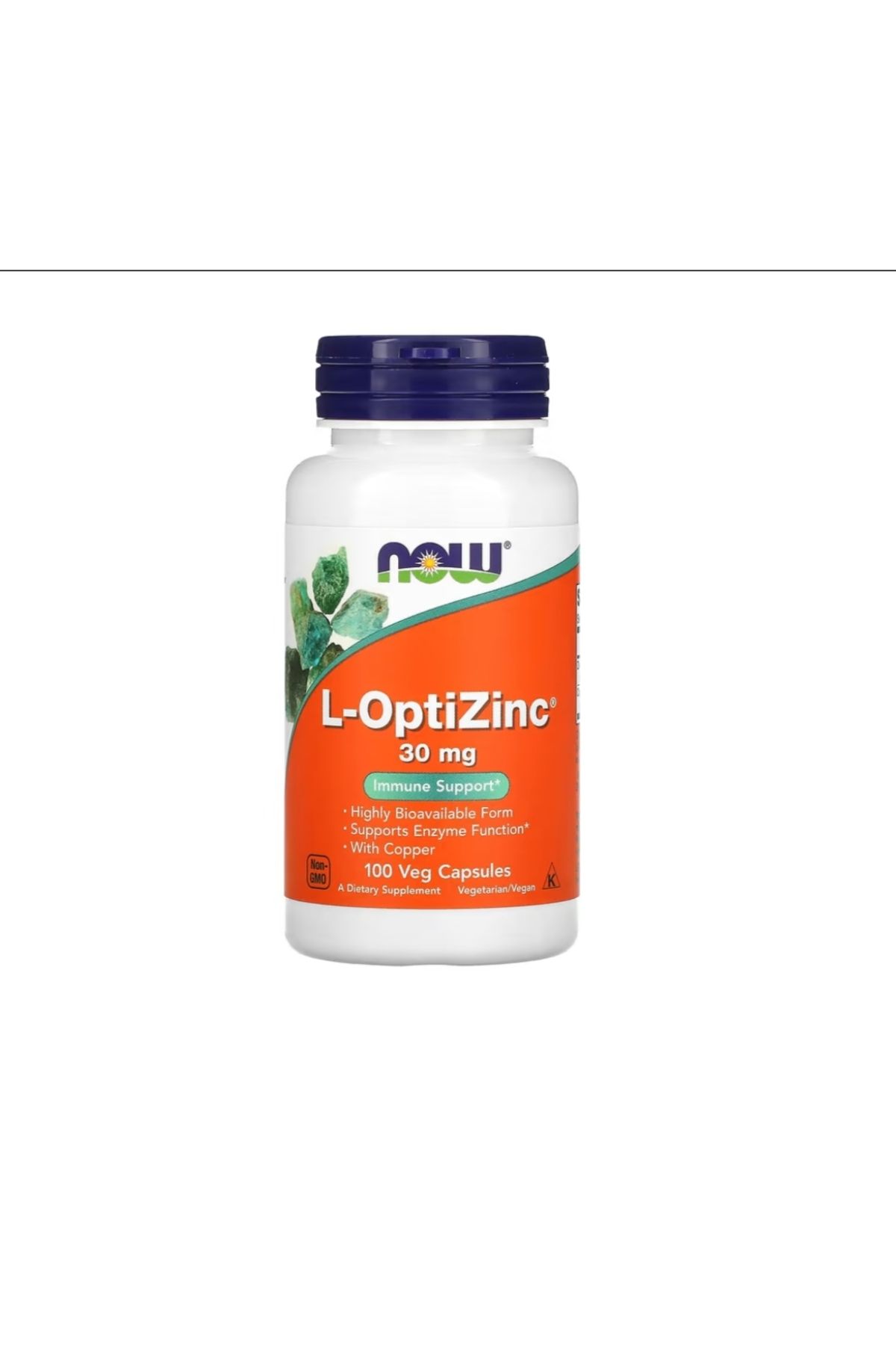 Now Foods, L-OptiZinc, 30 mg,100 Veg Capsules...