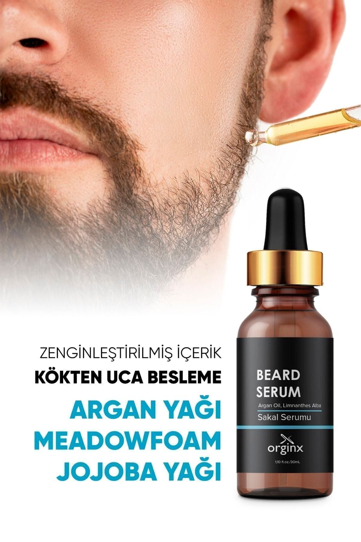 Dolgunlaştırıcı Canlandırıcı Saç Sakal Serumu - Yeni Sakal Oluşumunu Destekler 30 ml