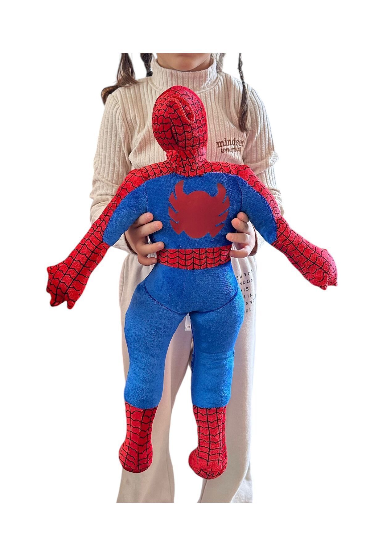 Spiderman Örümcek Adam Kaliteli İthal Peluş Oyuncak Dev Boy (56 Cm)