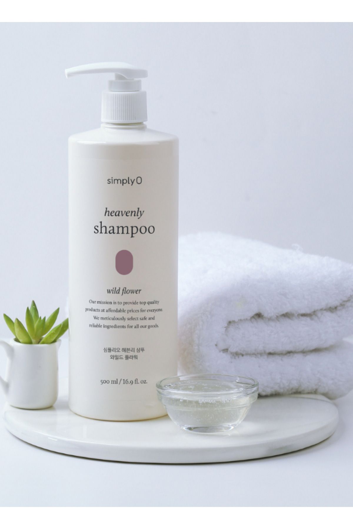 Doğal Içerikli Ve Nemlendirici Kore Şampuanı | Heavenly Shampoo Wild Flower