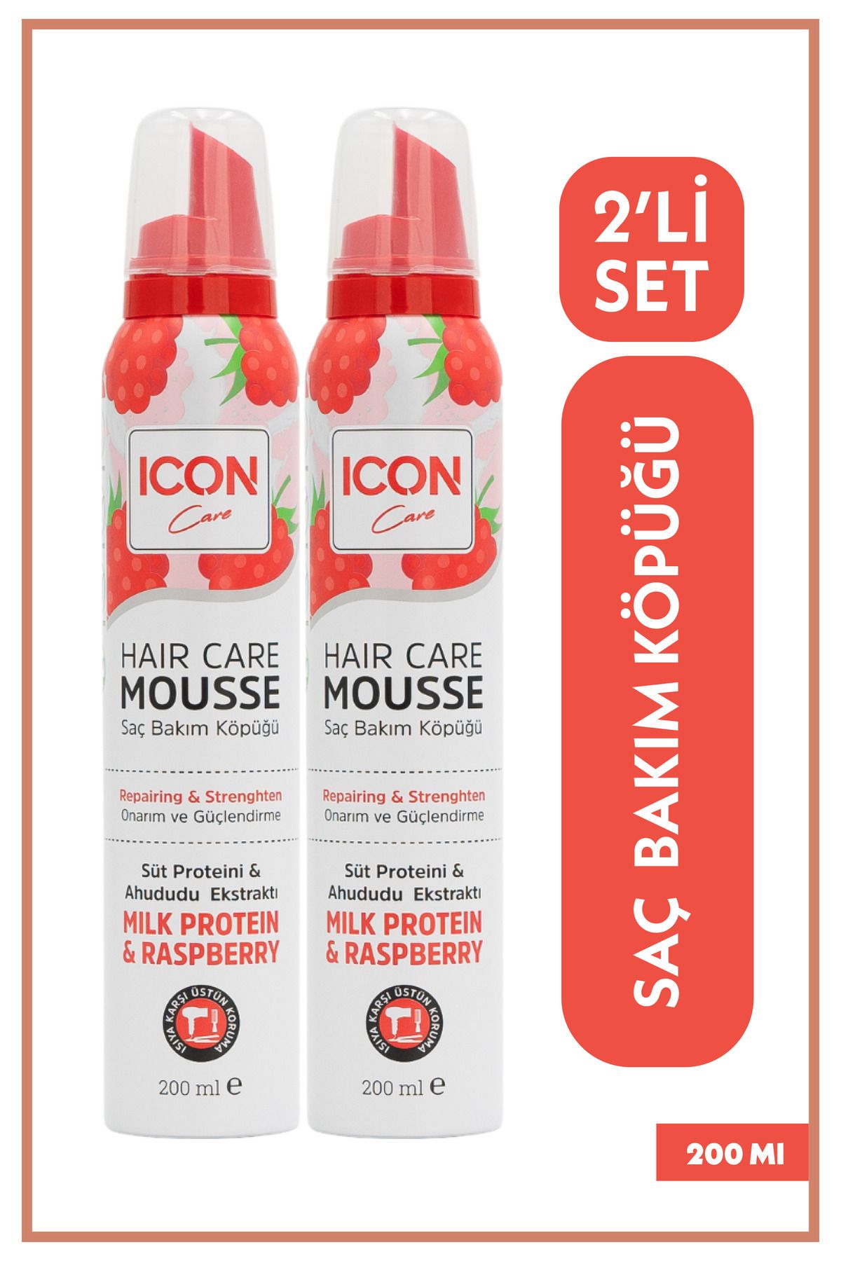 iconcare ICON SAÇ BAKIMKÖPÜĞÜ MILK PROTEIN &...