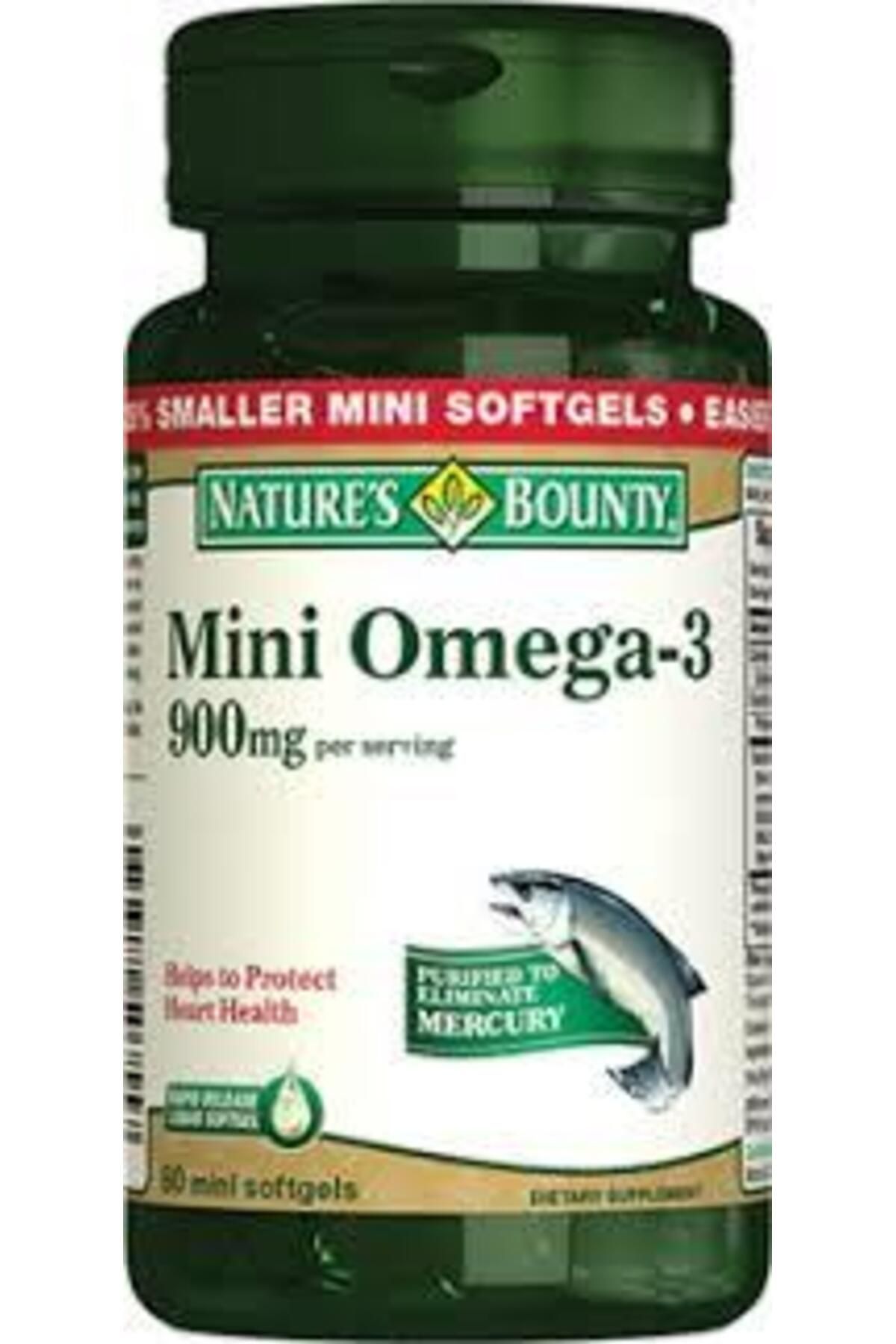 Natures Bounty Mini Omega 3900 Mg 60 Kapsül