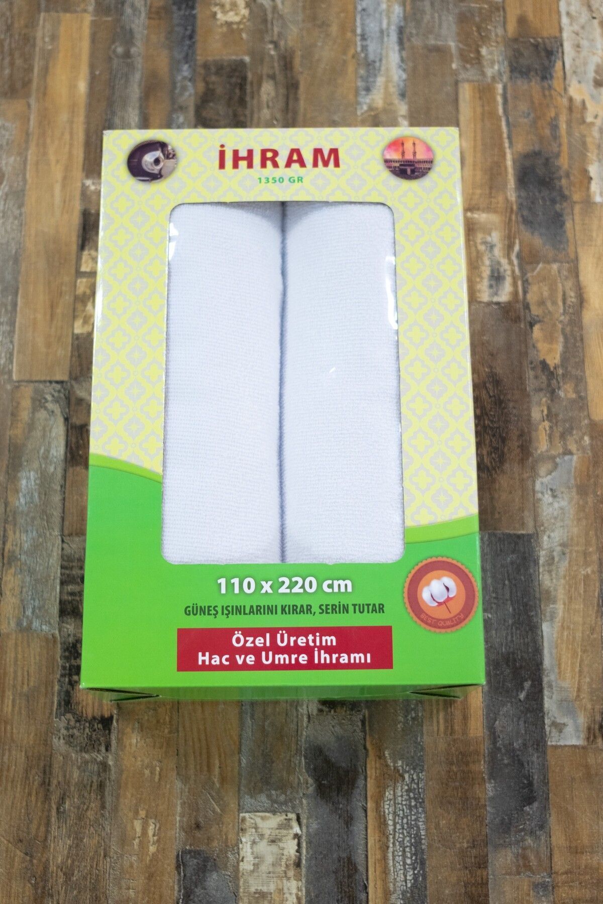 Ceviz İplik İhram Takımı 1350Gr. Kutuda Hac V...