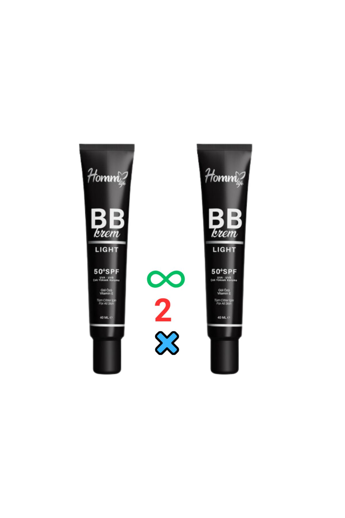 Homm Bitkisel Homm Life BbKrem Light 50 spf 2...