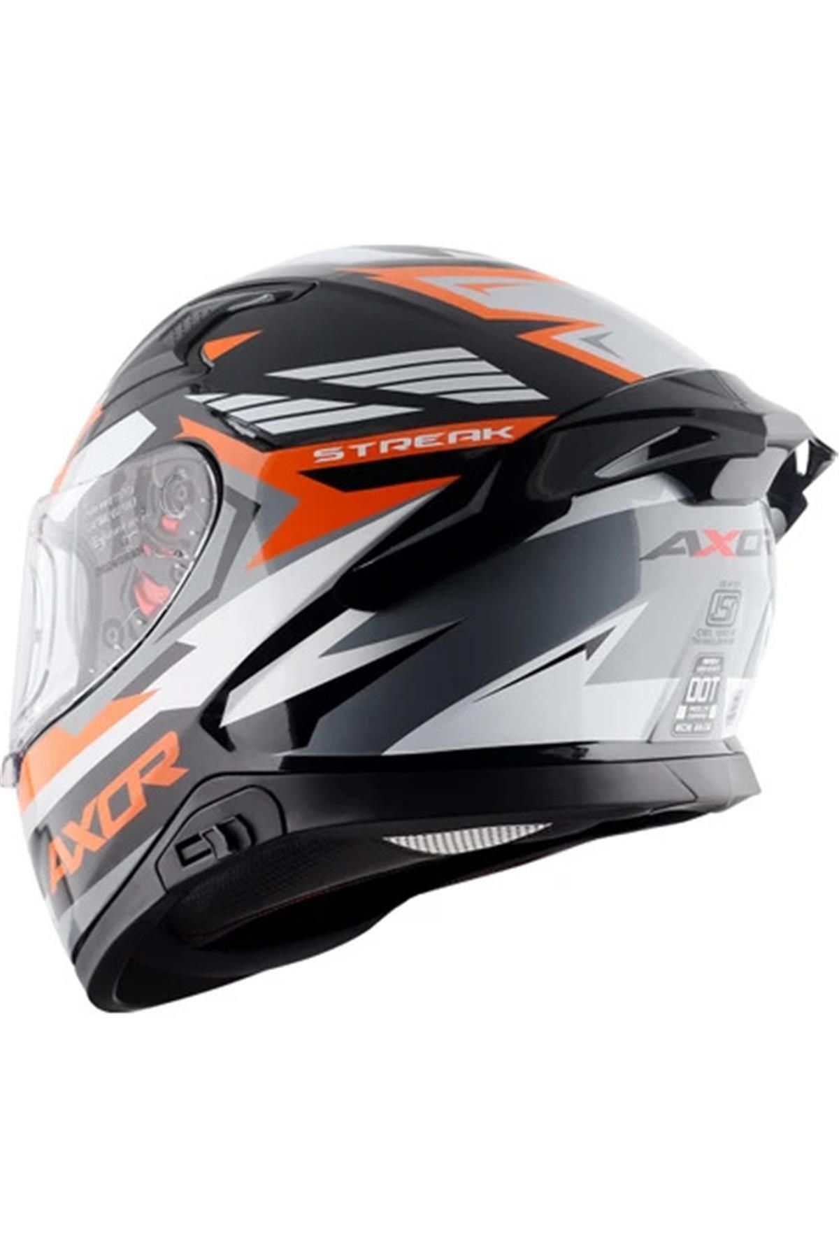 Apex Streak Black Orange