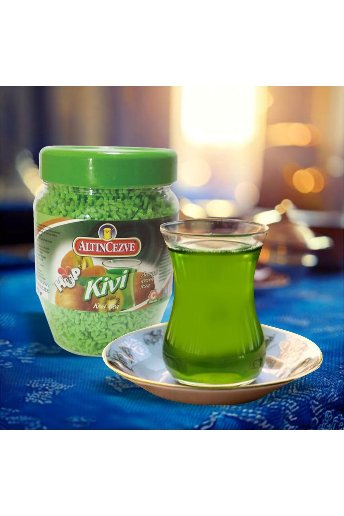 Granül Kivi Aromalı İçecek Tozu 300 Gr - 10LU PAKET