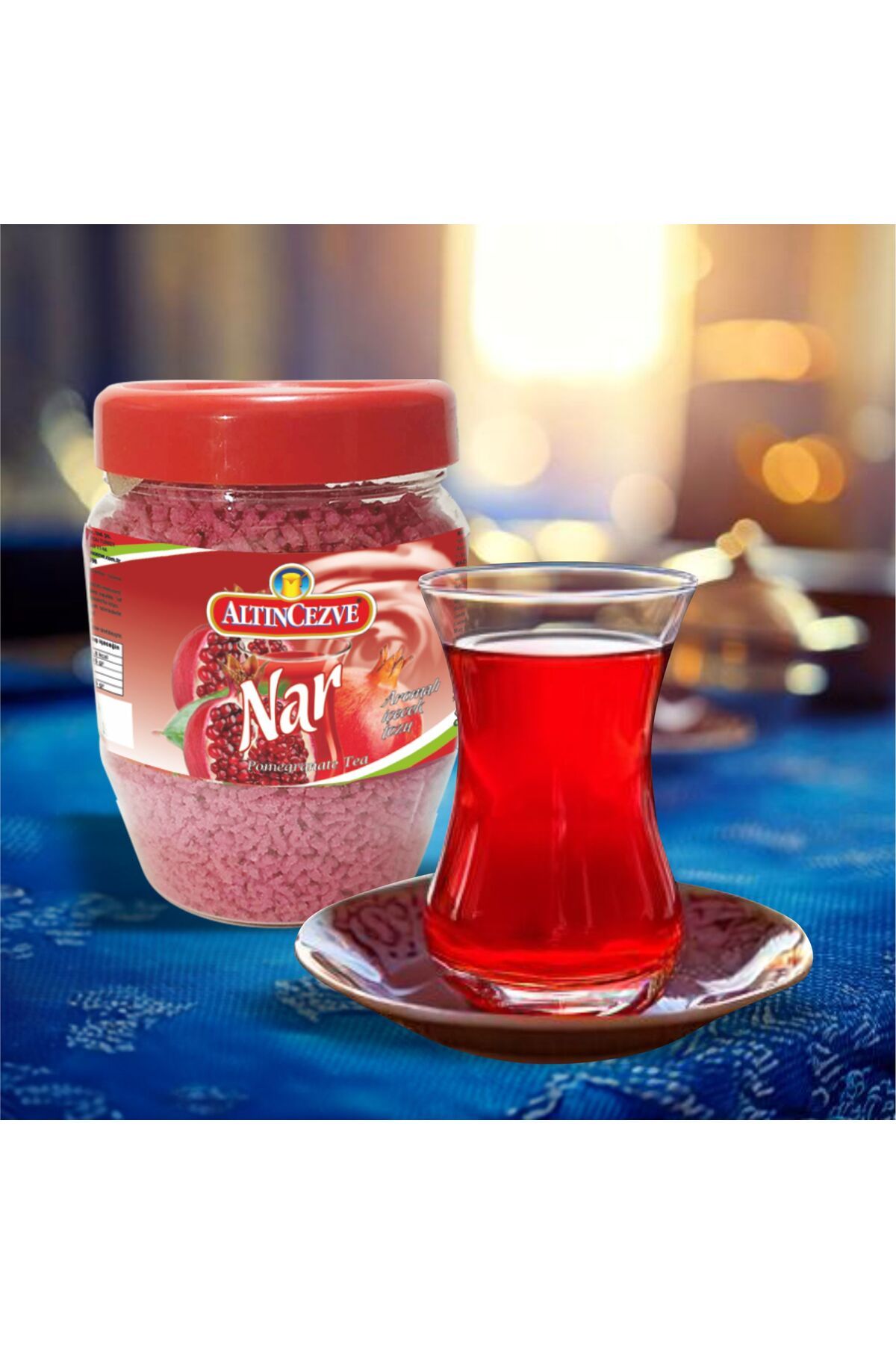 Granül Nar Aromalı İçecek Tozu 300 gr - 10LU PAKET