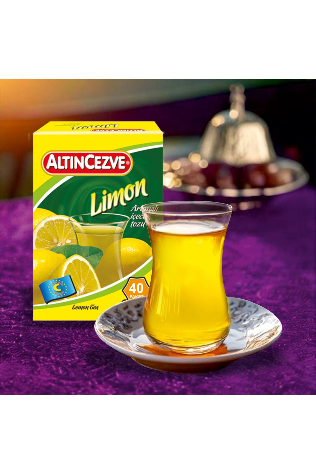 Limon Tek Içimlik Içecek Tozu 40 X 1.5 gr