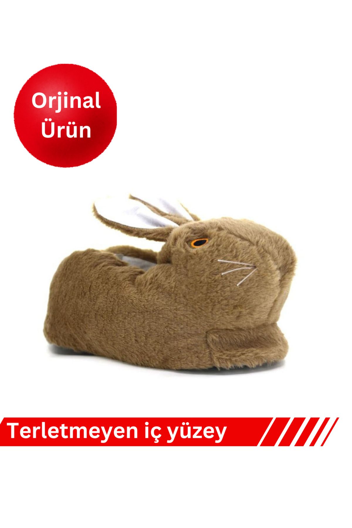 ŞENSHOESKadın Sevimli TavşanTasarımlı Peluş E...