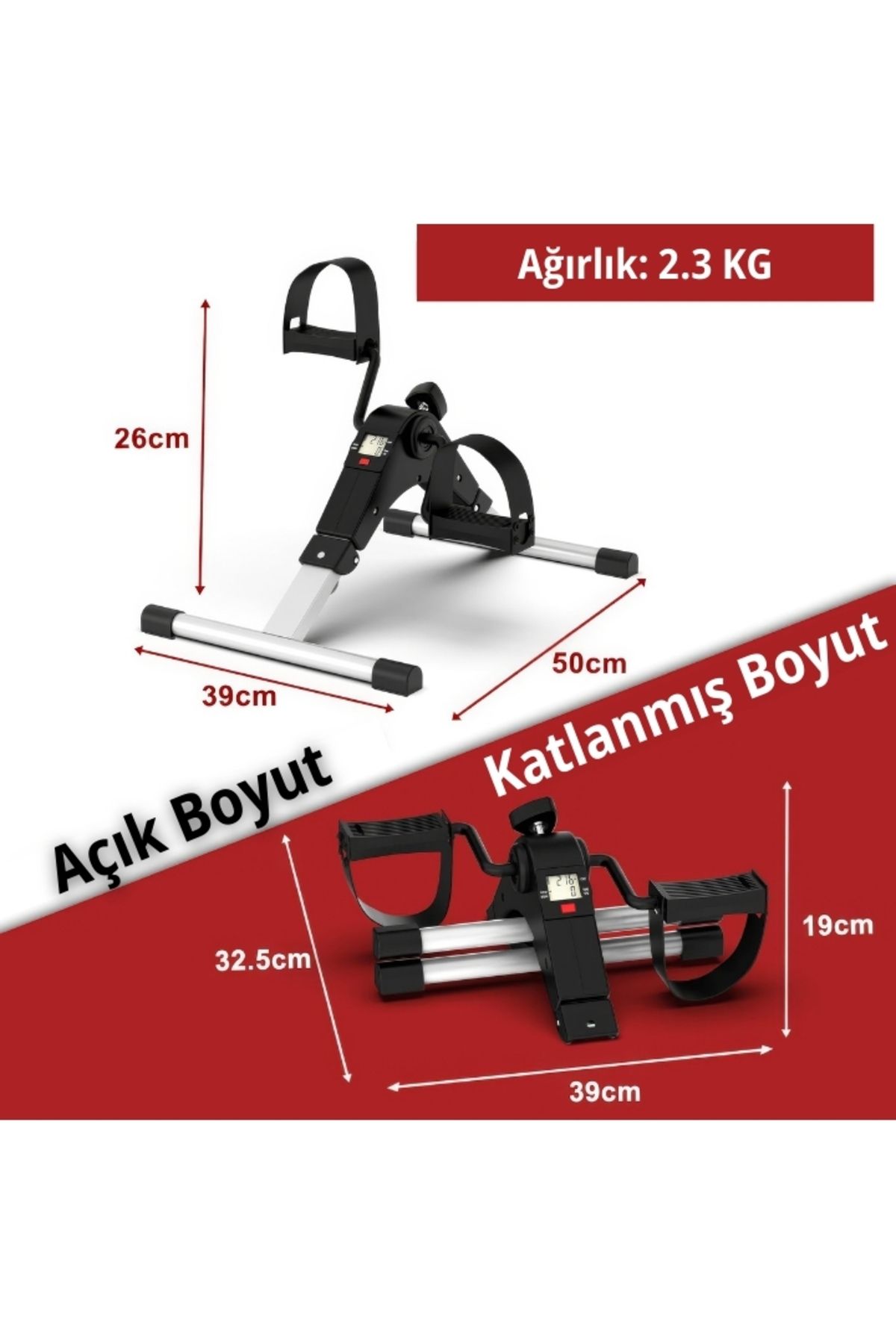 El Ayak Mini Kondüsyon Bisikleti - Rb-eb003