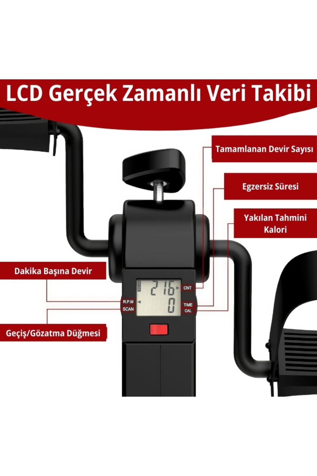 El Ayak Mini Kondüsyon Bisikleti - Rb-eb003