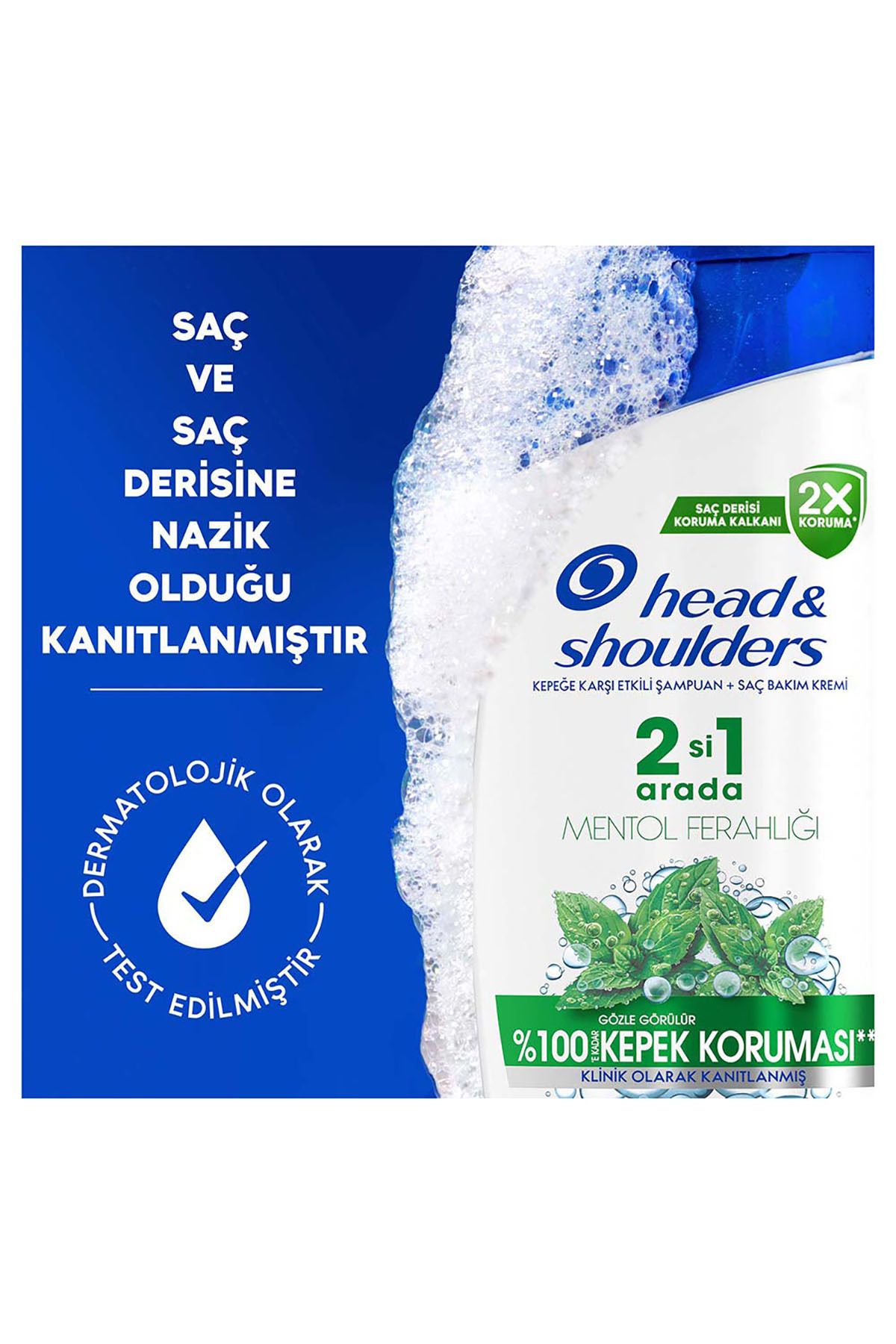 Mentol Ferahlığı 2in1 Şampuan 330 ml x 3