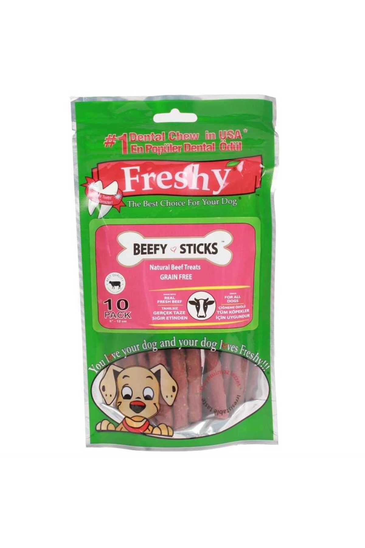 Freshy Biftekli Çubuk KöpekÖdülü 100 gr