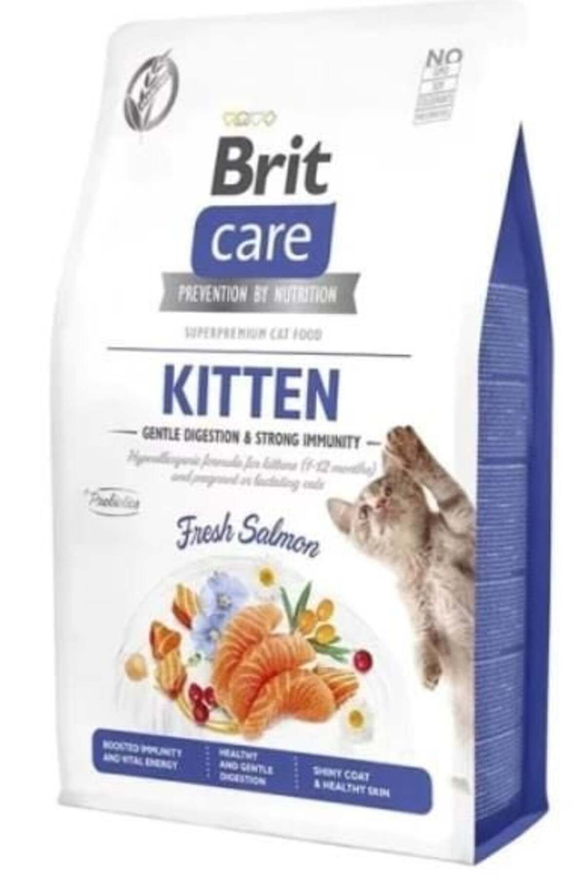 Kitten Somon Balıklı Tahılsız Yavru Kedi Maması 2 kg