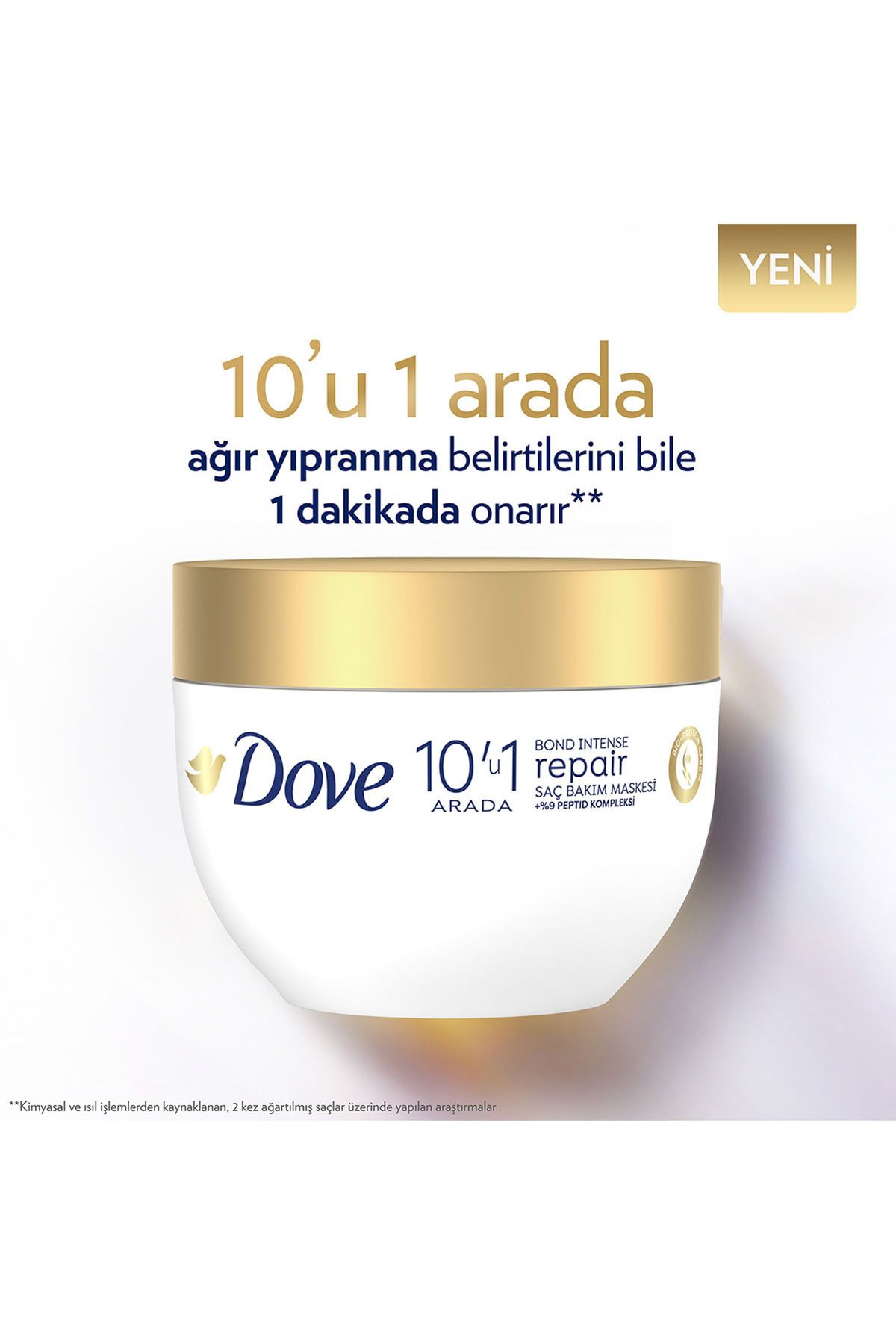 10'u 1 Arada Saç Bakım Maskesi Bond Intense Repair + Peptid Kompleksi 265 ml