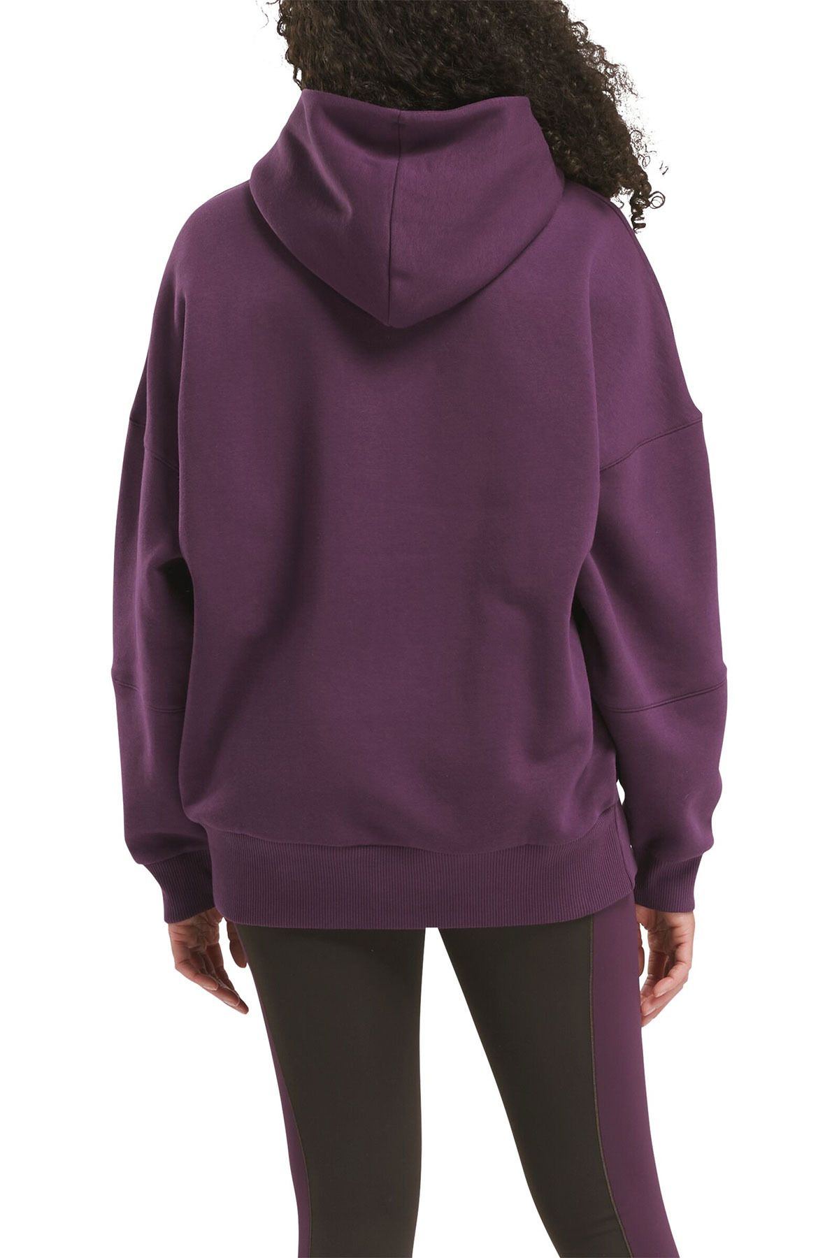 LUX OVERSIZED HOODIE Mor Kadın Sweatshirt